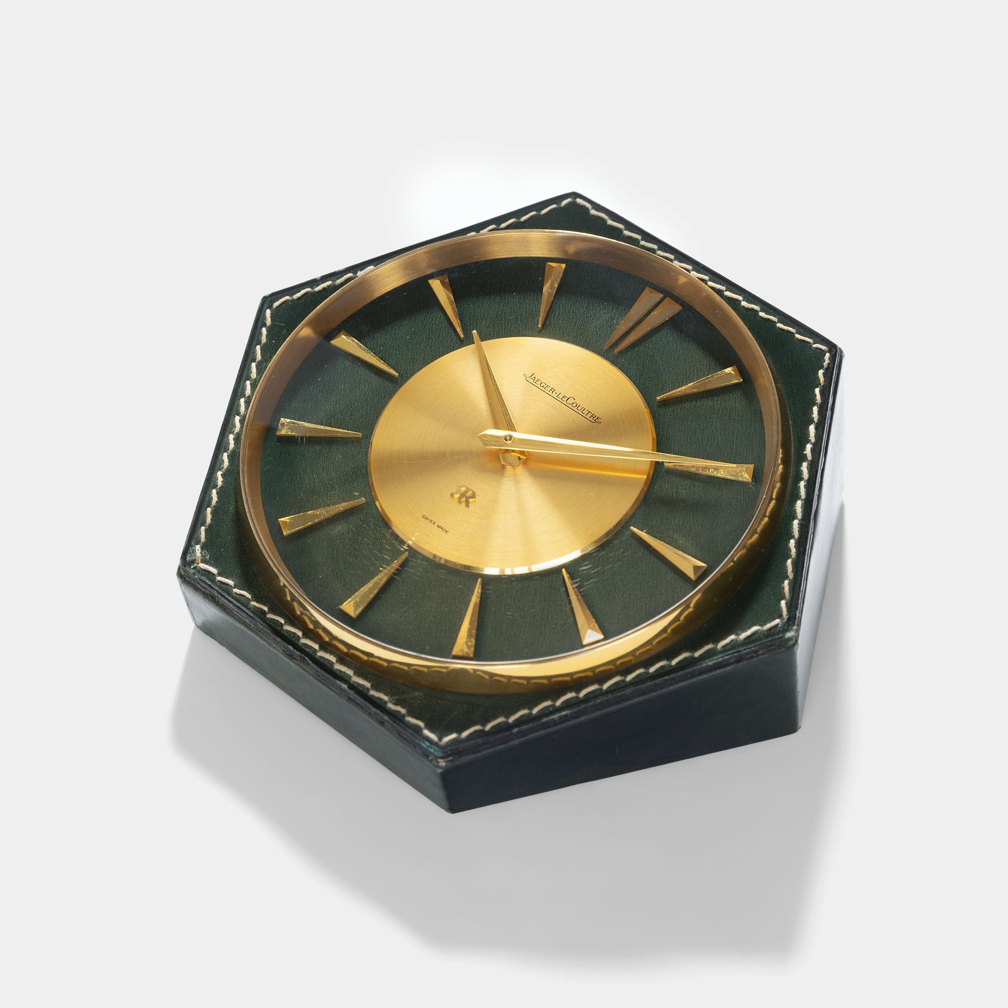 Jaeger_le_coultre_Hermes_Desk_Clock_8_Days_1960_GReen