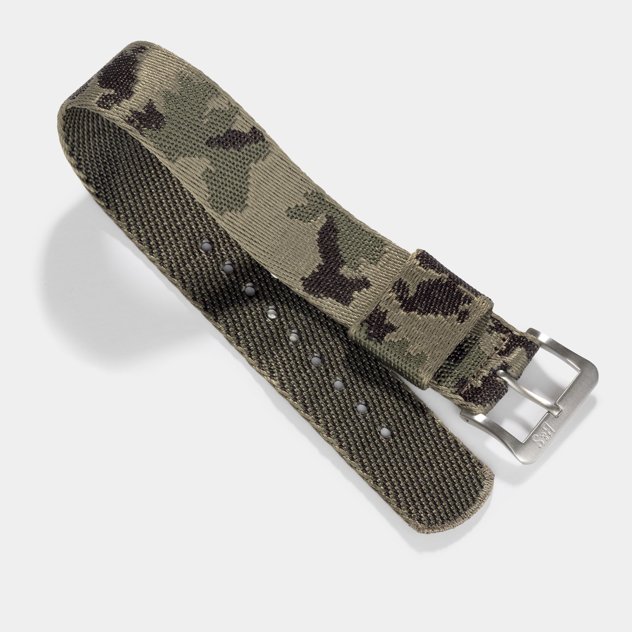 Strap for Tudor Black Bay 54 Double Side Single Pass Camo Jacquard Watch Strap