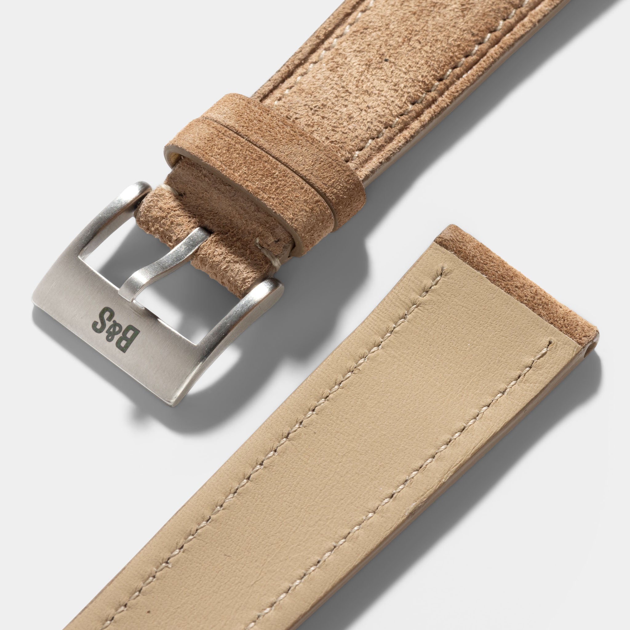 Dune Brown Suede Watch Strap – Classic Dress