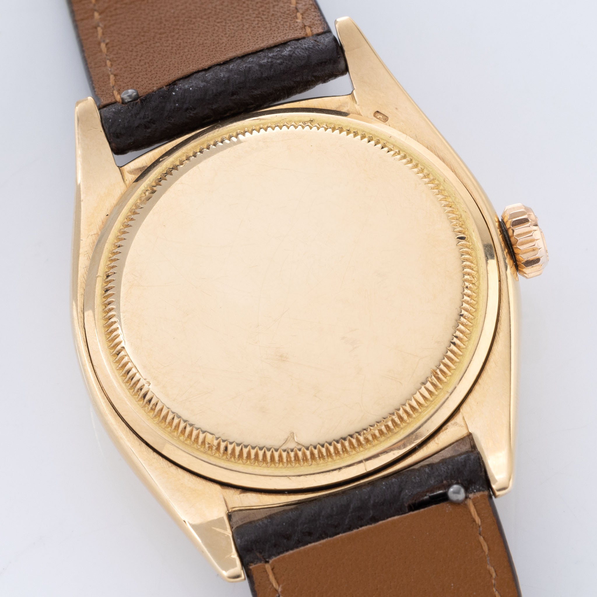 Rolex Datejust Ovettone Yellow Gold Reference 6605