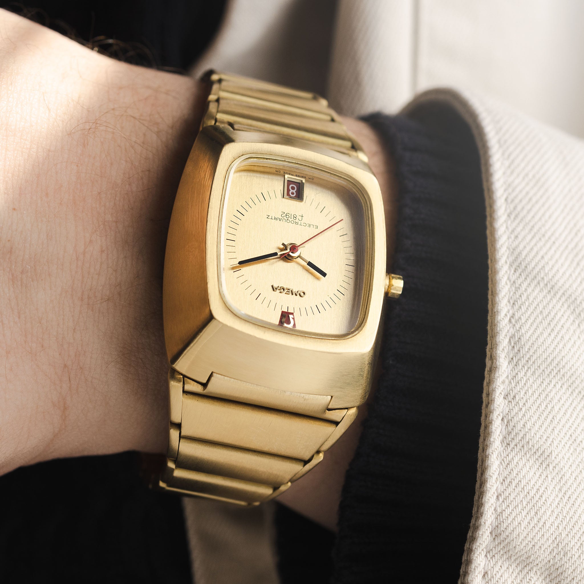 Omega Reference Beta 21 Movement in 18kt Yellow Gold