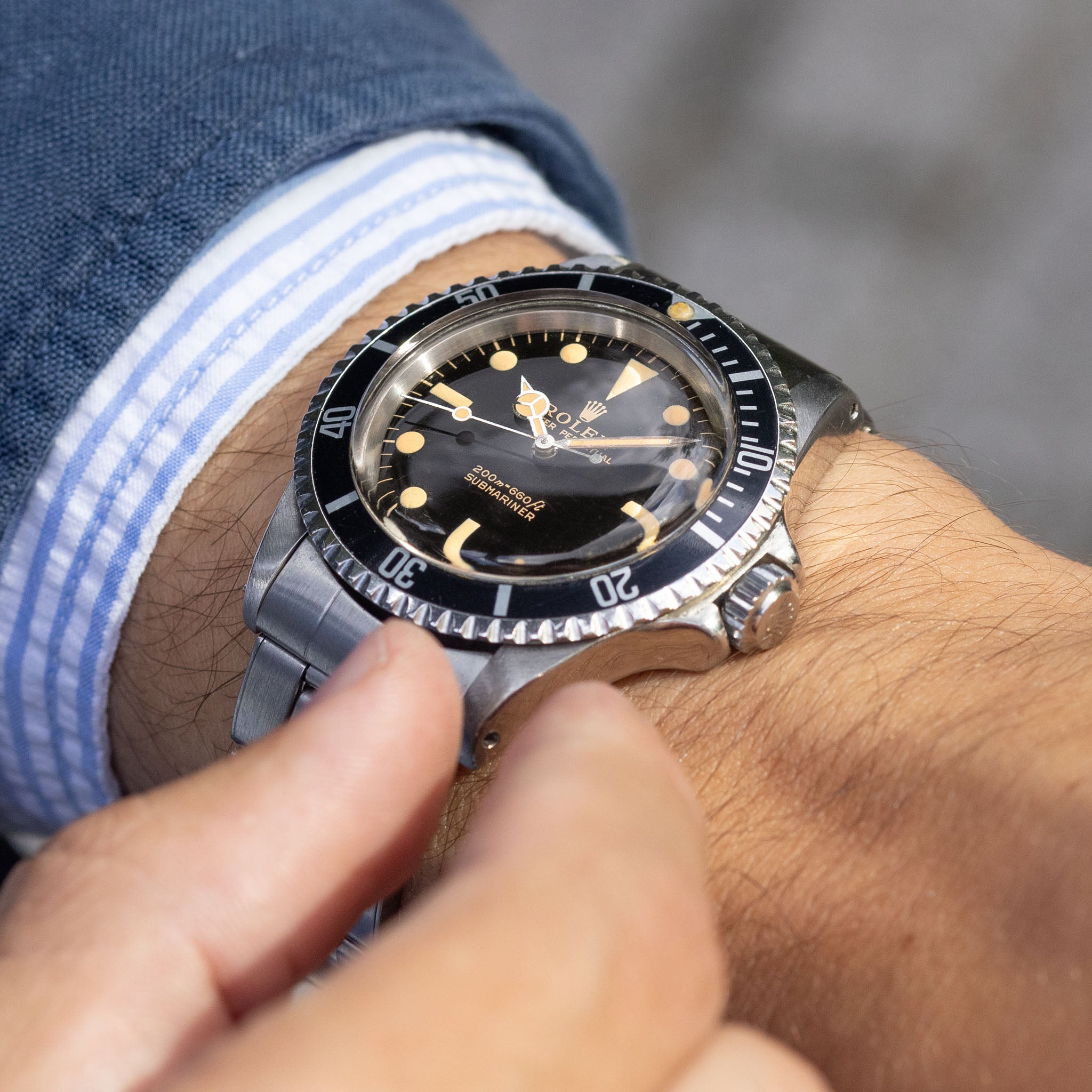 Rolex Submariner 5513 Gilt Dial
