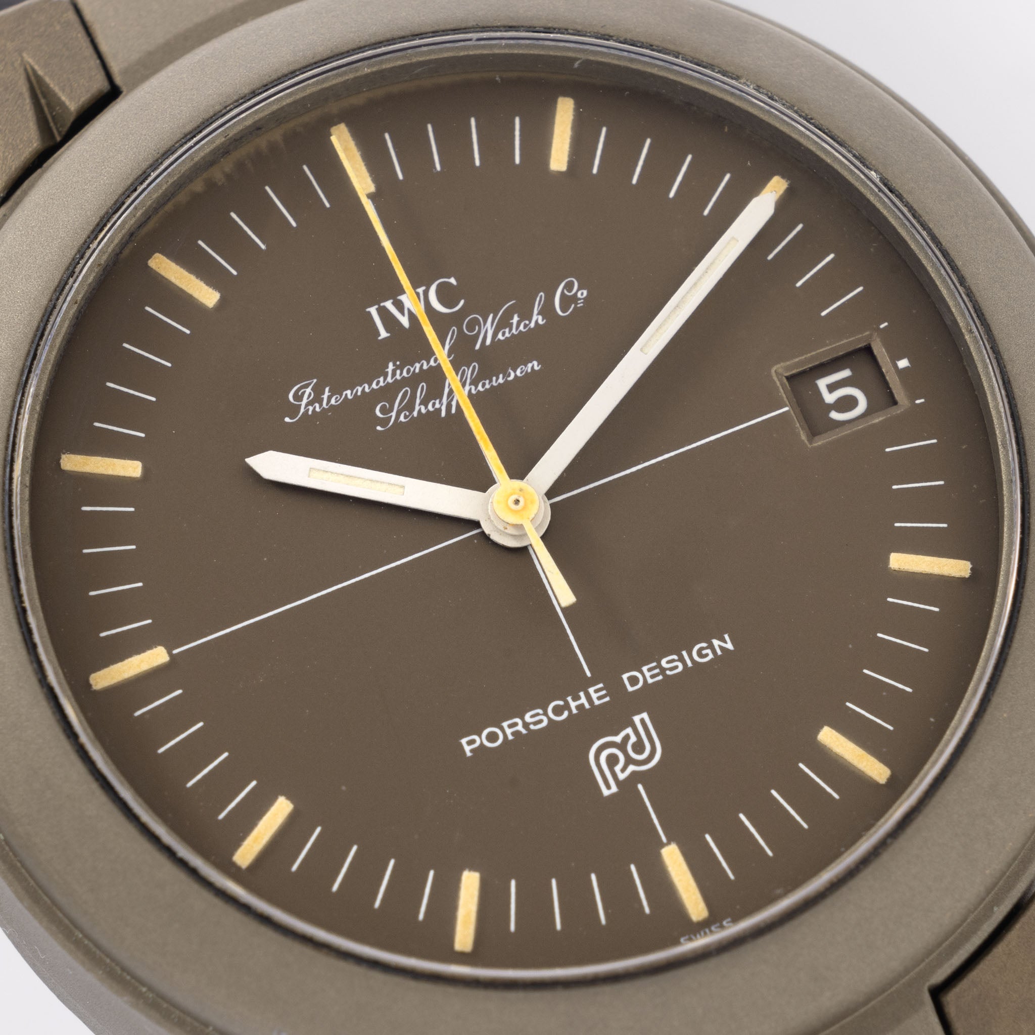 Iwc Compass watch "olive green " ref Iw5310