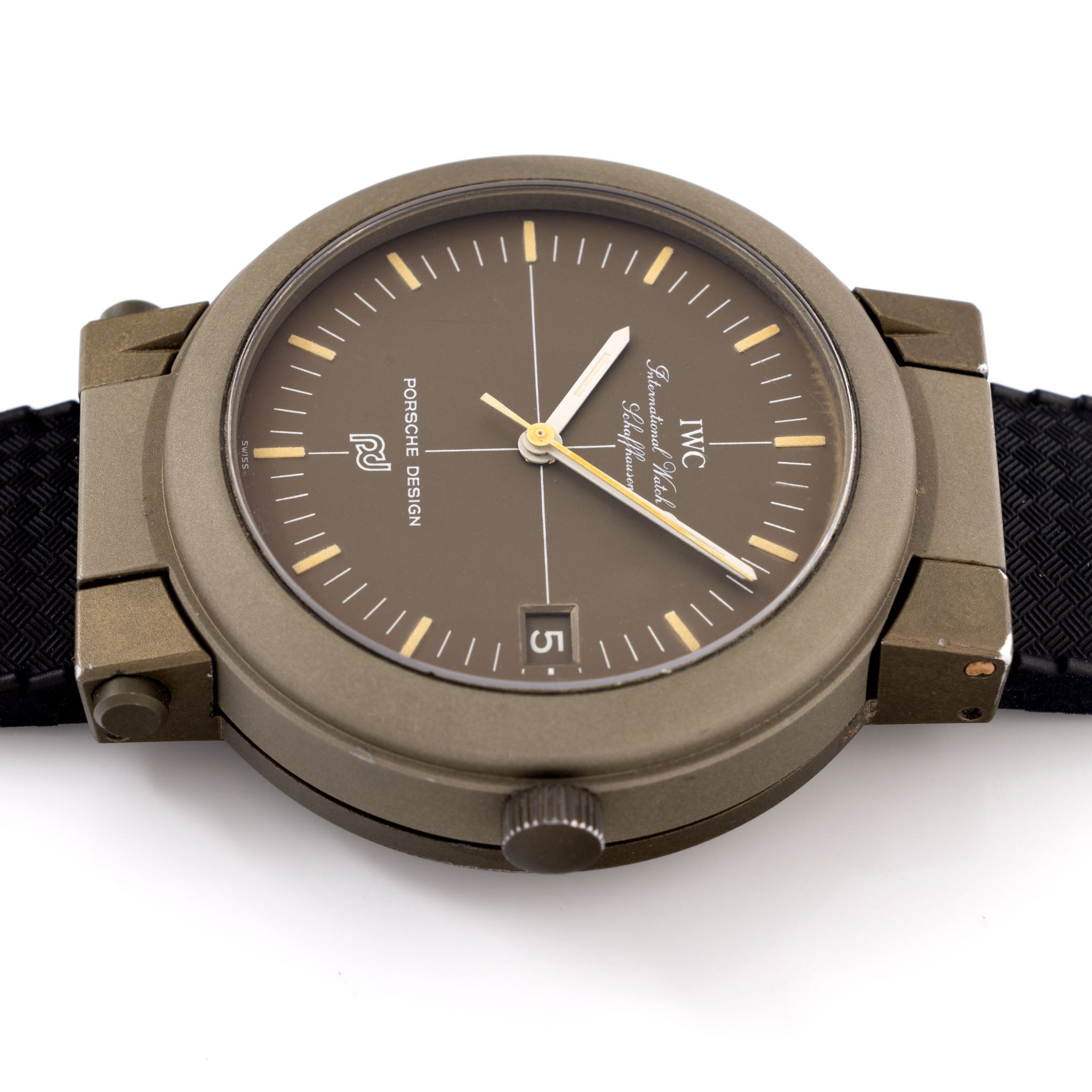 Iwc Compass watch "olive green " ref Iw5310