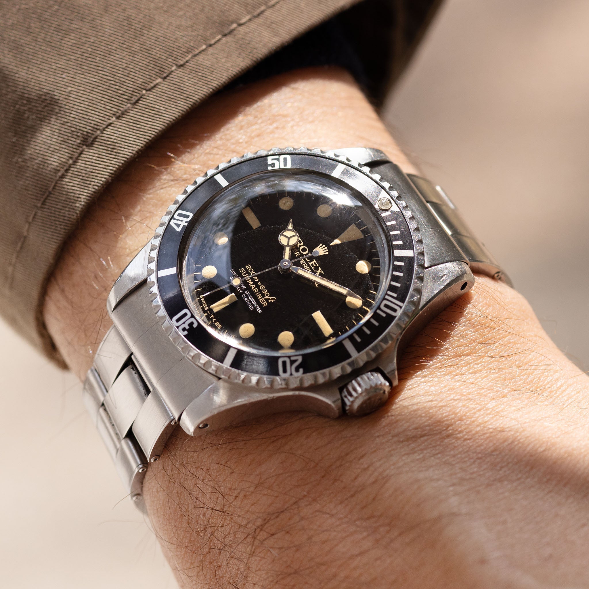 Rolex Submariner 5512 4-Liner Gilt Dial
