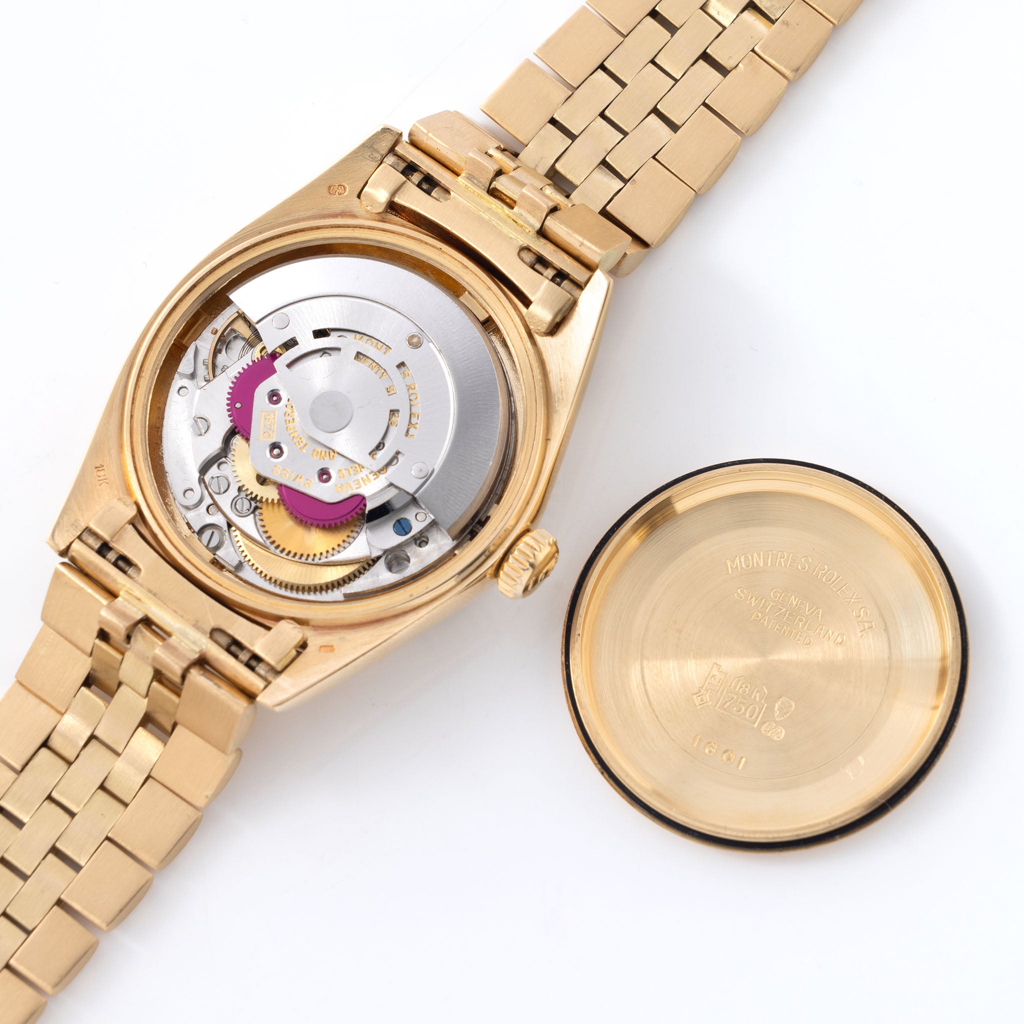 Rolex Datejust 1601 /8 Tiger Eye in 18k yellow gold