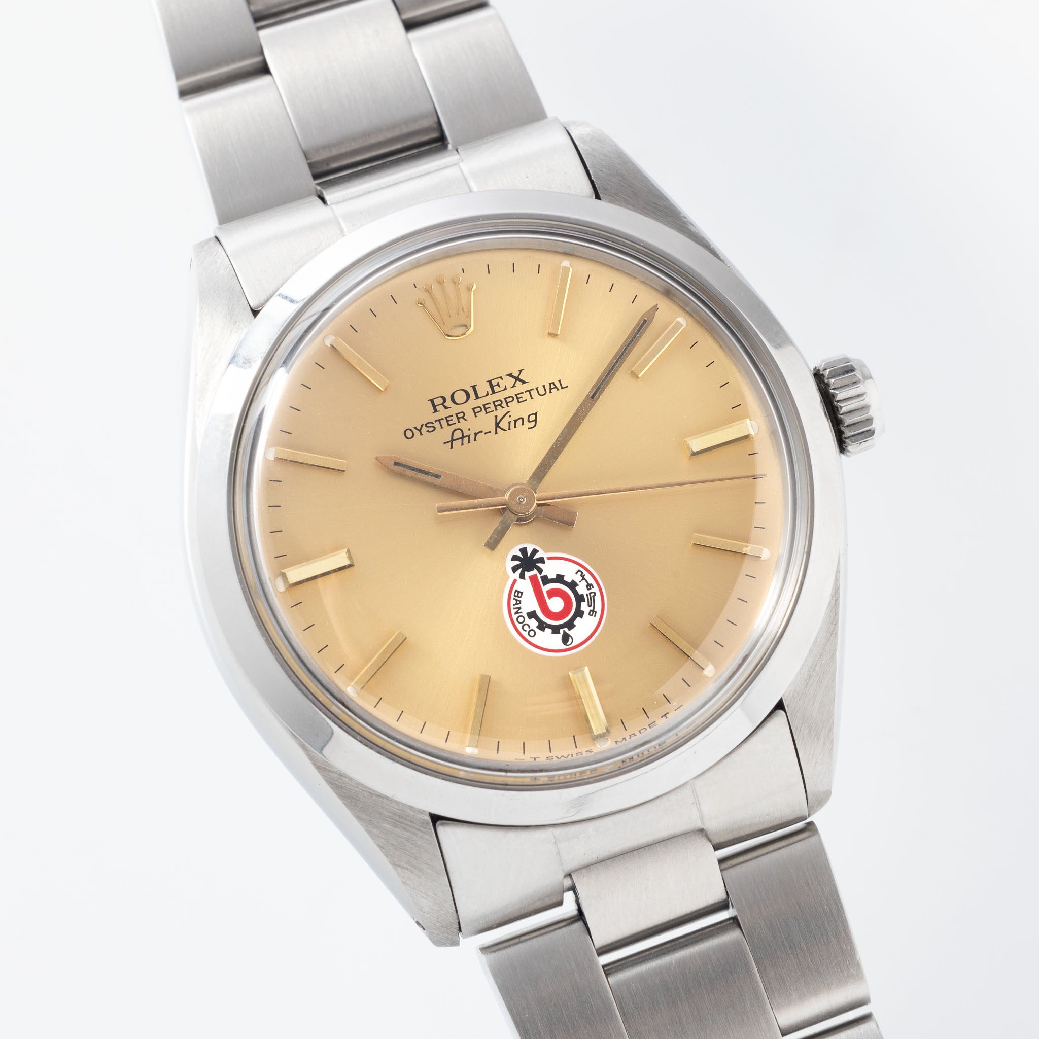 Rolex Airking "Banoco " logo dial ref 5500