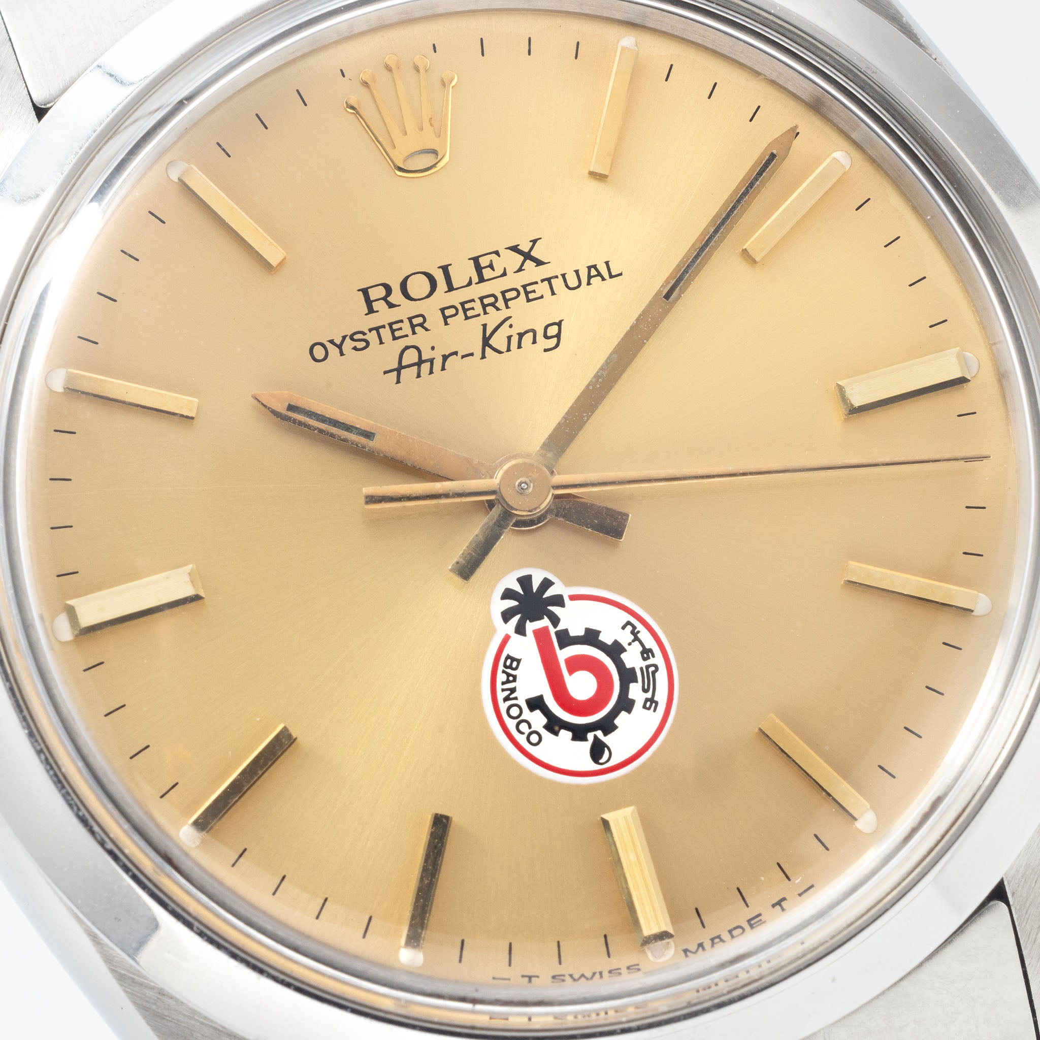 Rolex Airking "Banoco " logo dial ref 5500