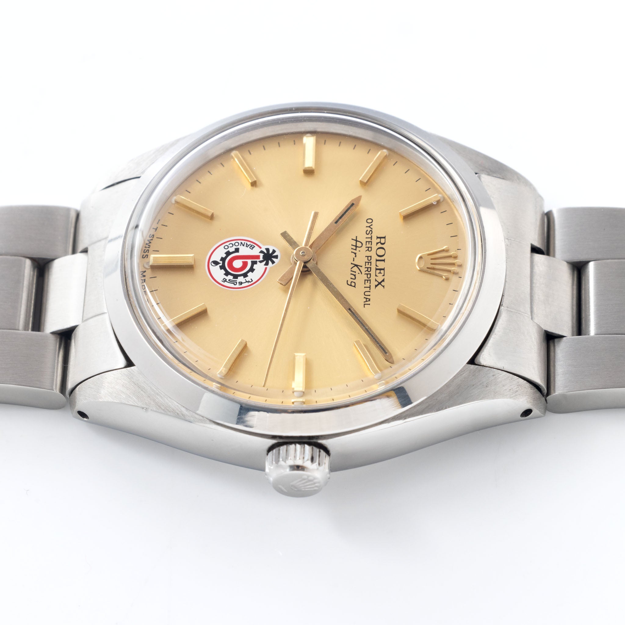 Rolex Airking "Banoco " logo dial ref 5500