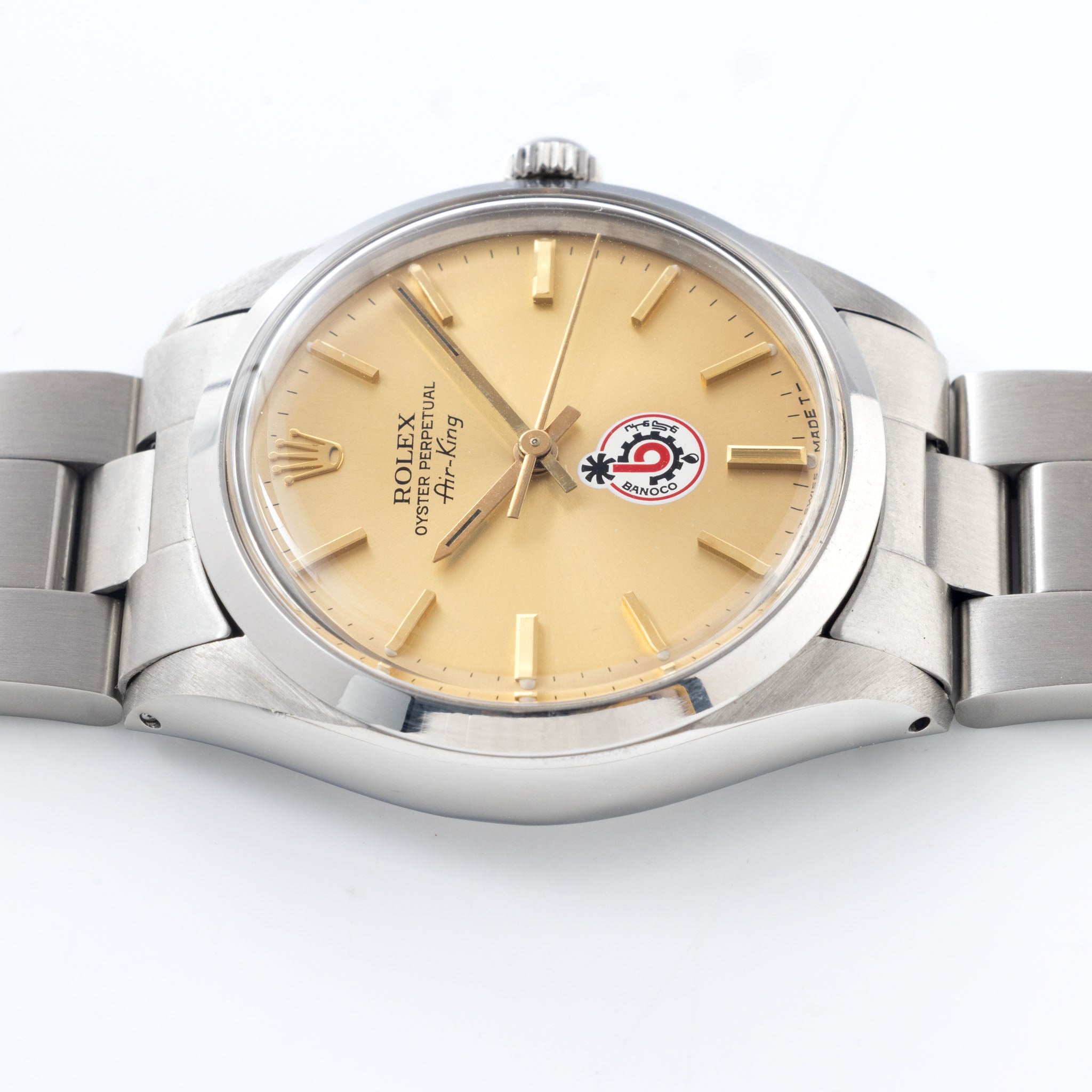 Rolex Airking "Banoco " logo dial ref 5500