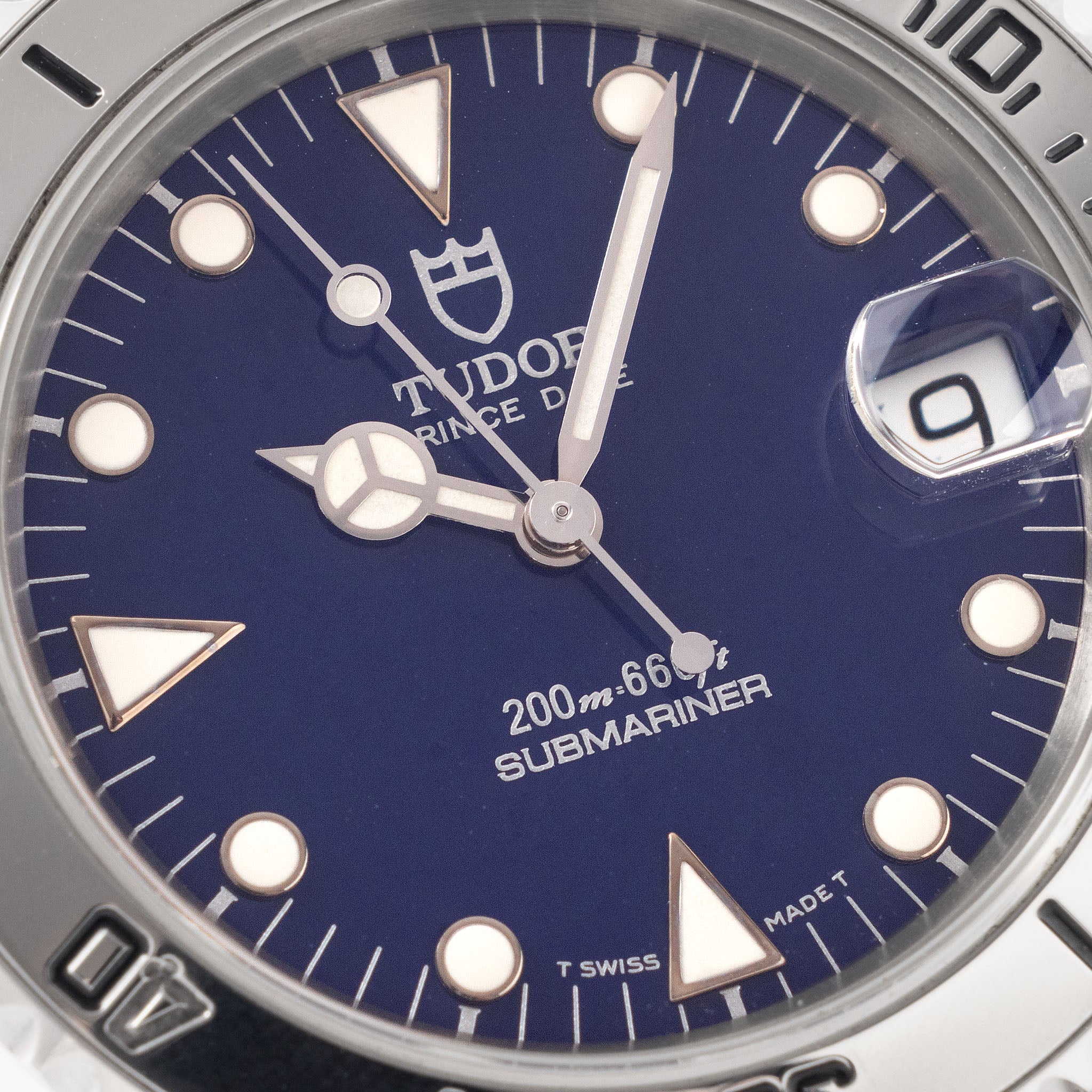 Tudor Submariner Blue Dial Ref 75190