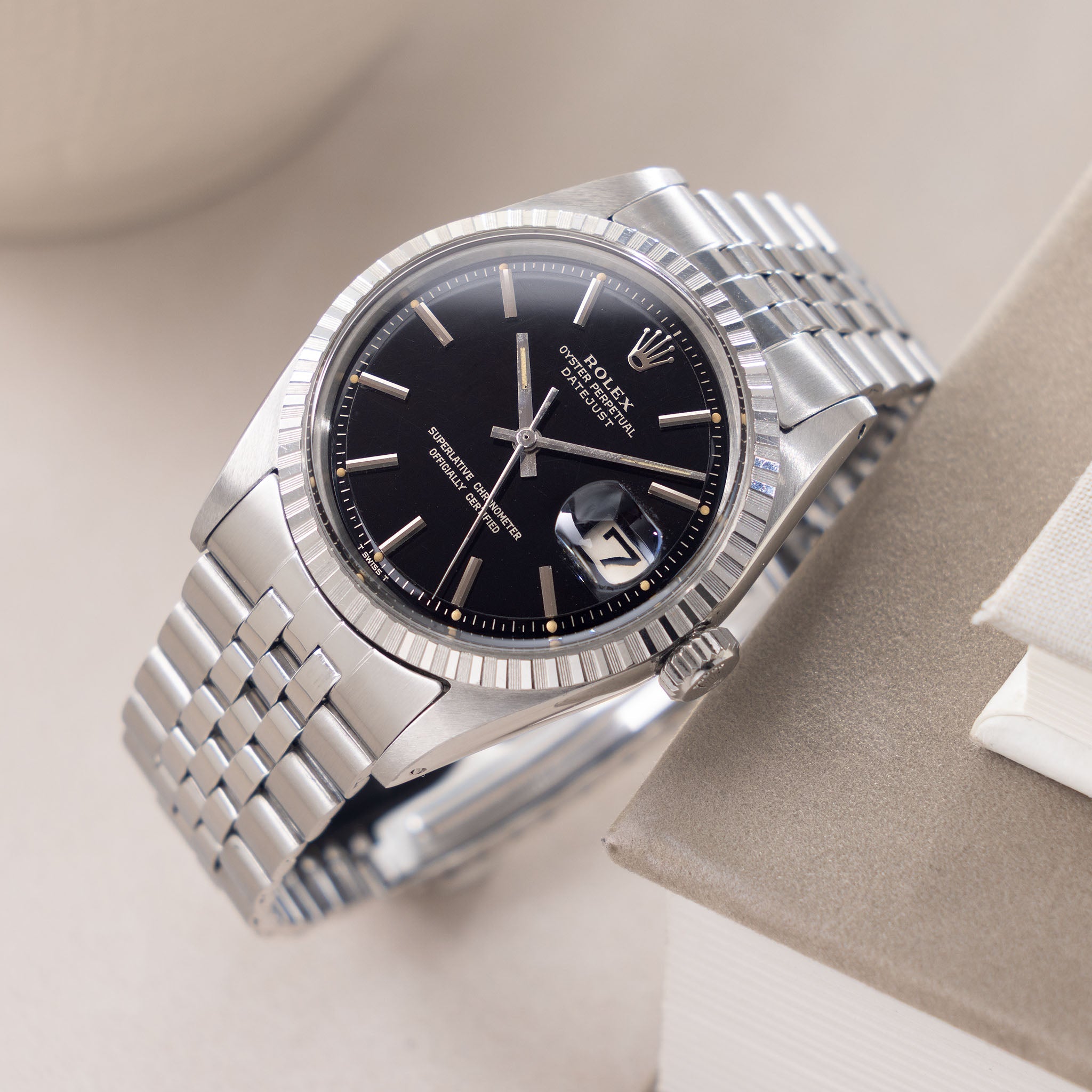 Rolex Datejust Gilt dial ref 1603