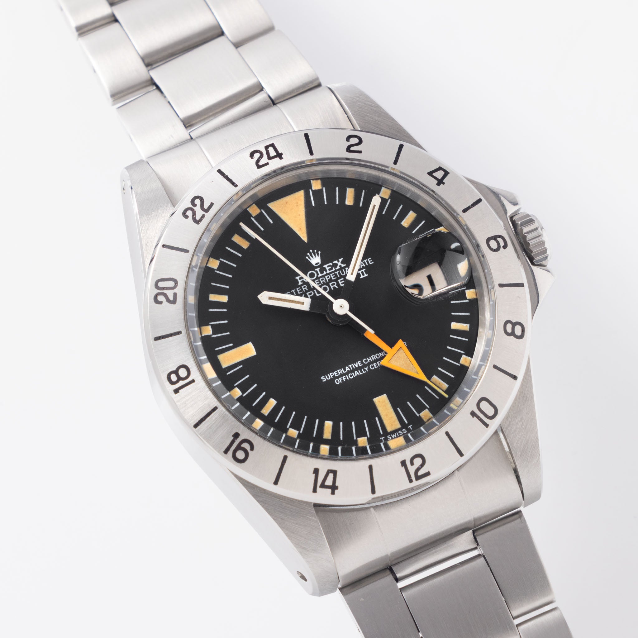 Rolex Explorer II 1655 Mk1 dial "Straight Hand" Box and Paper Set