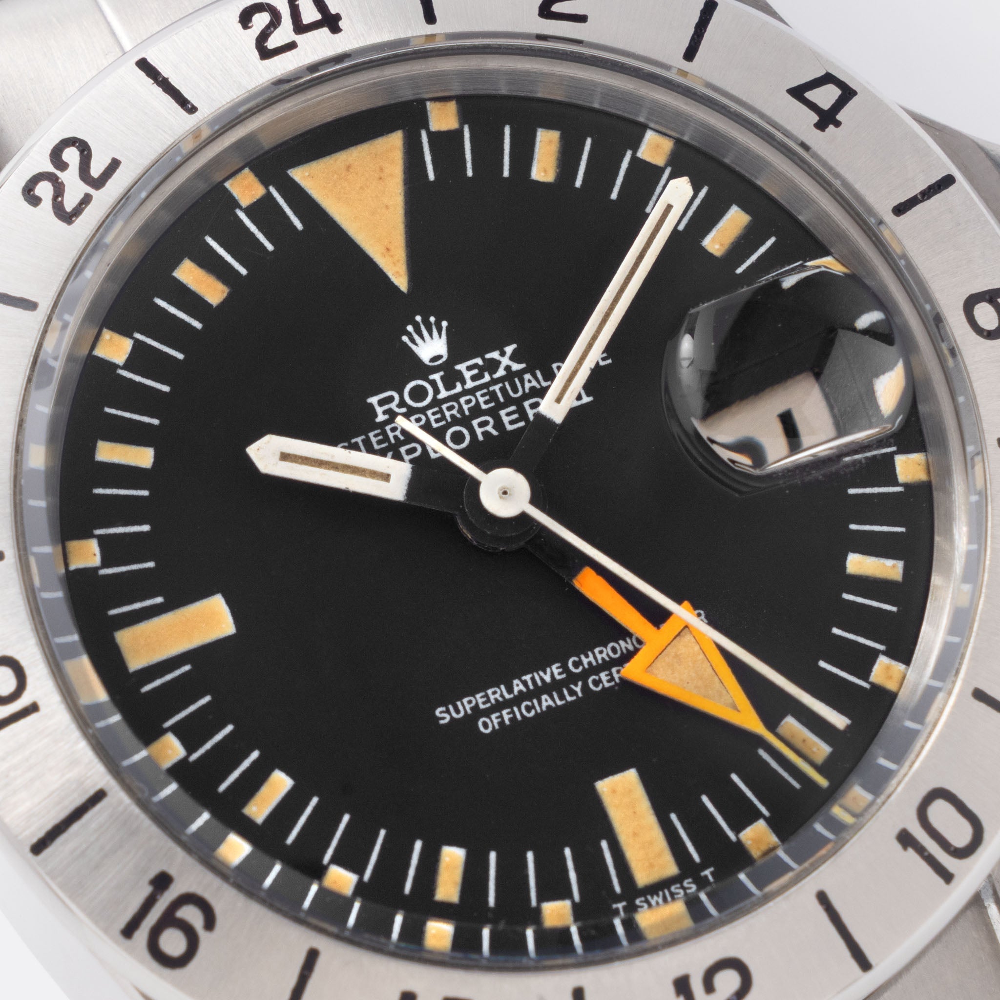 Rolex Explorer II 1655 Mk1 dial "Straight Hand" Box and Paper Set