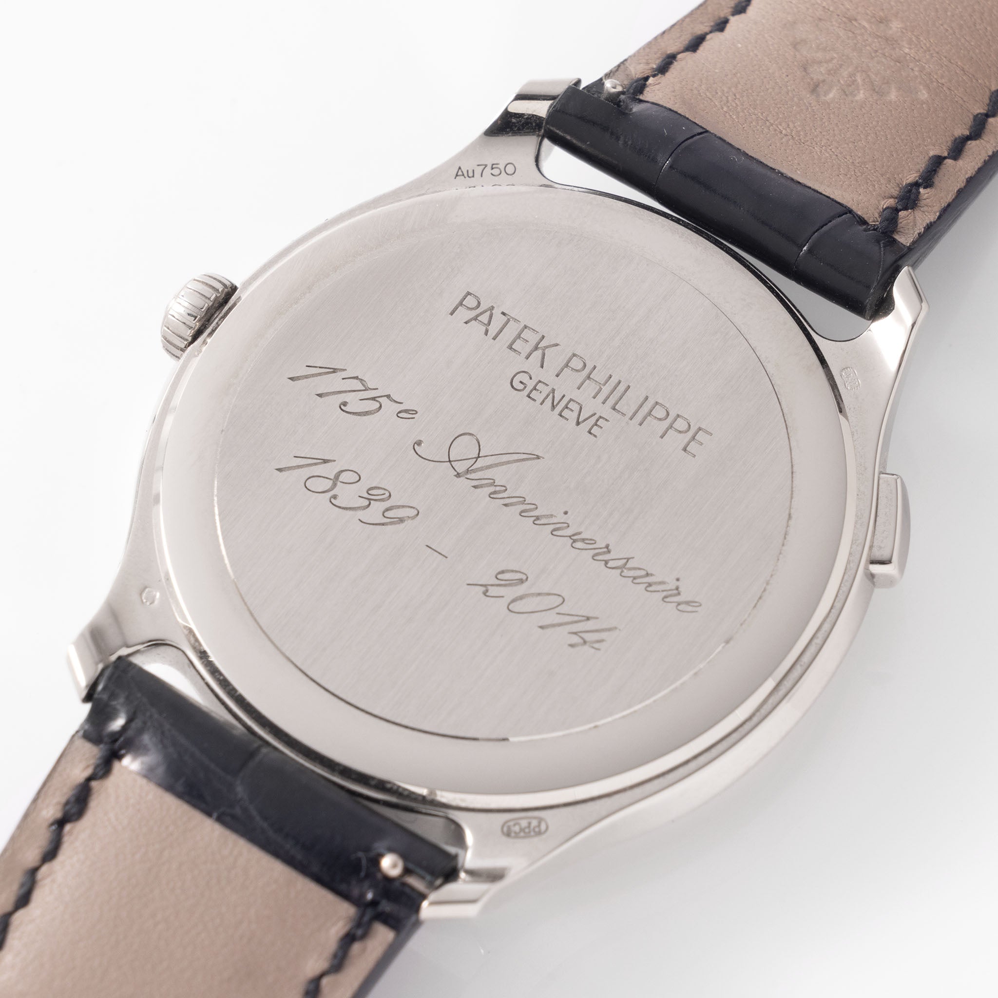 Patek Philippe World Time Moonphase 5575G "175th Anniversary" in 18k White Gold full set
