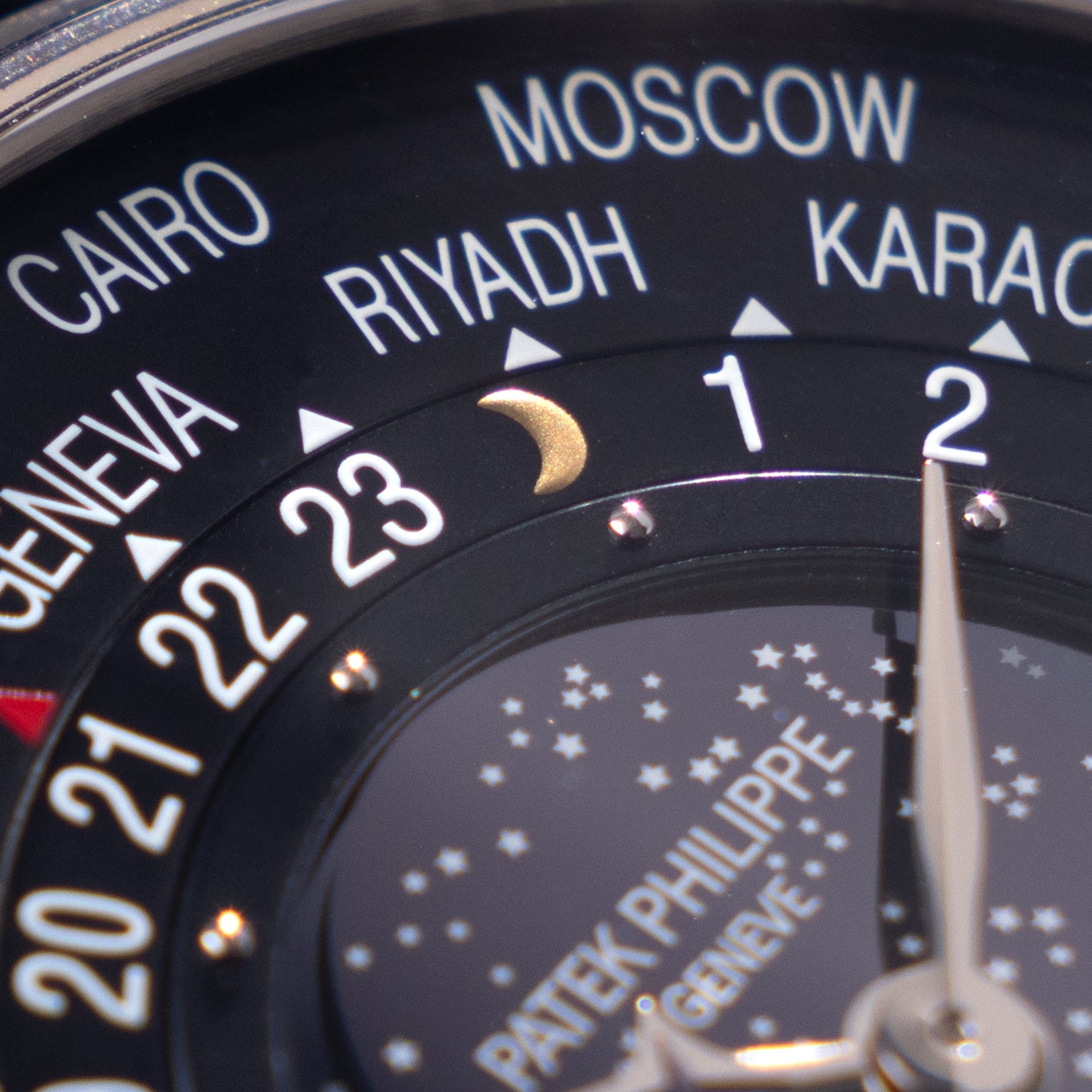 Patek Philippe World Time Moonphase 5575G "175th Anniversary" in 18k White Gold full set