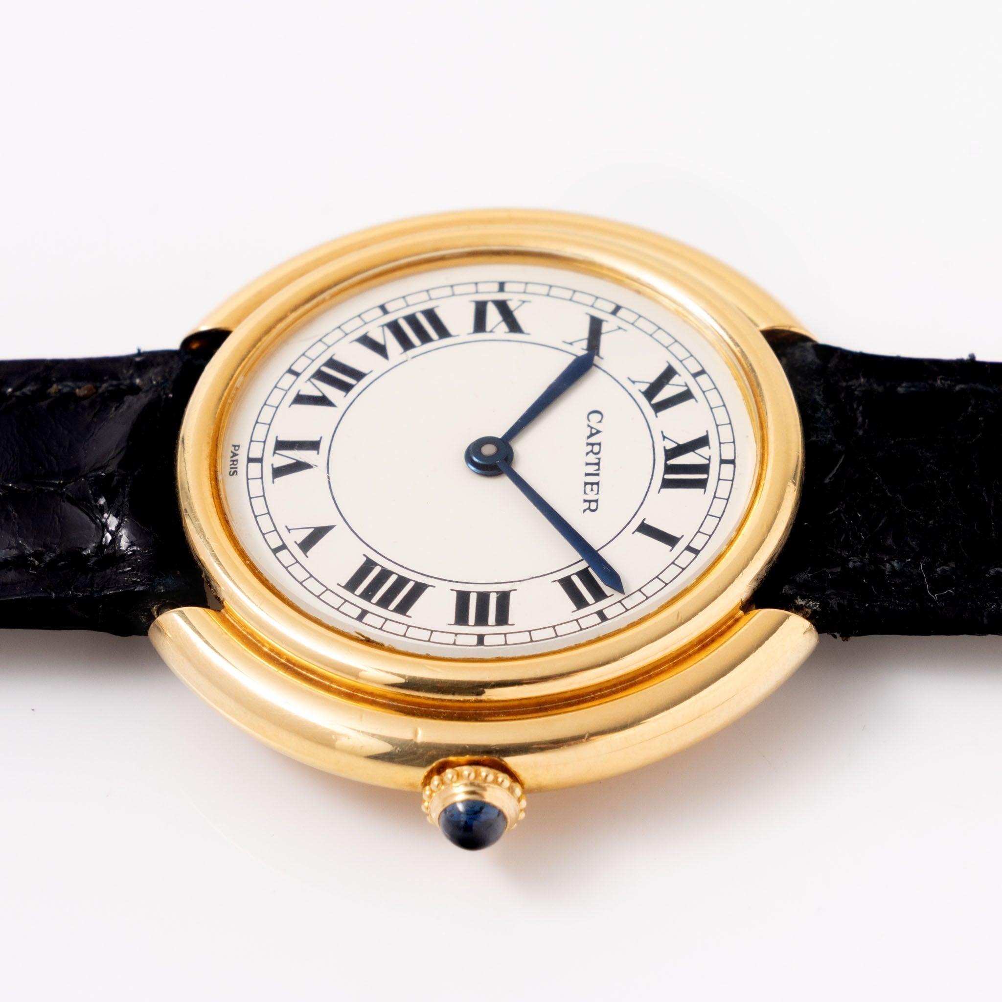 Cartier Vendôme Jumbo automatic “Paris” dial in 18 k yellow gold ref 17003