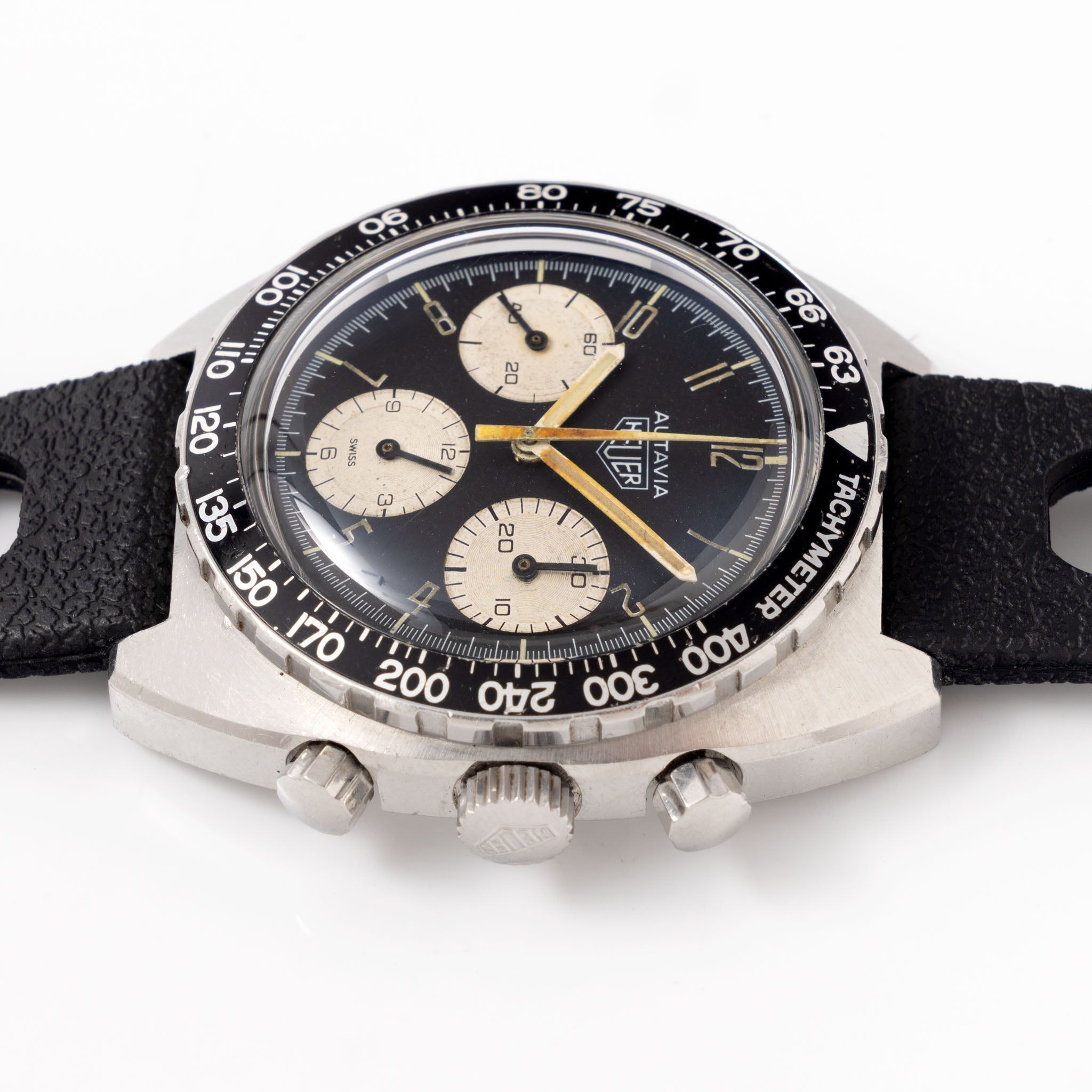 Heuer Autavia Issued to the "Kenian Air Force " KAF ref 73663