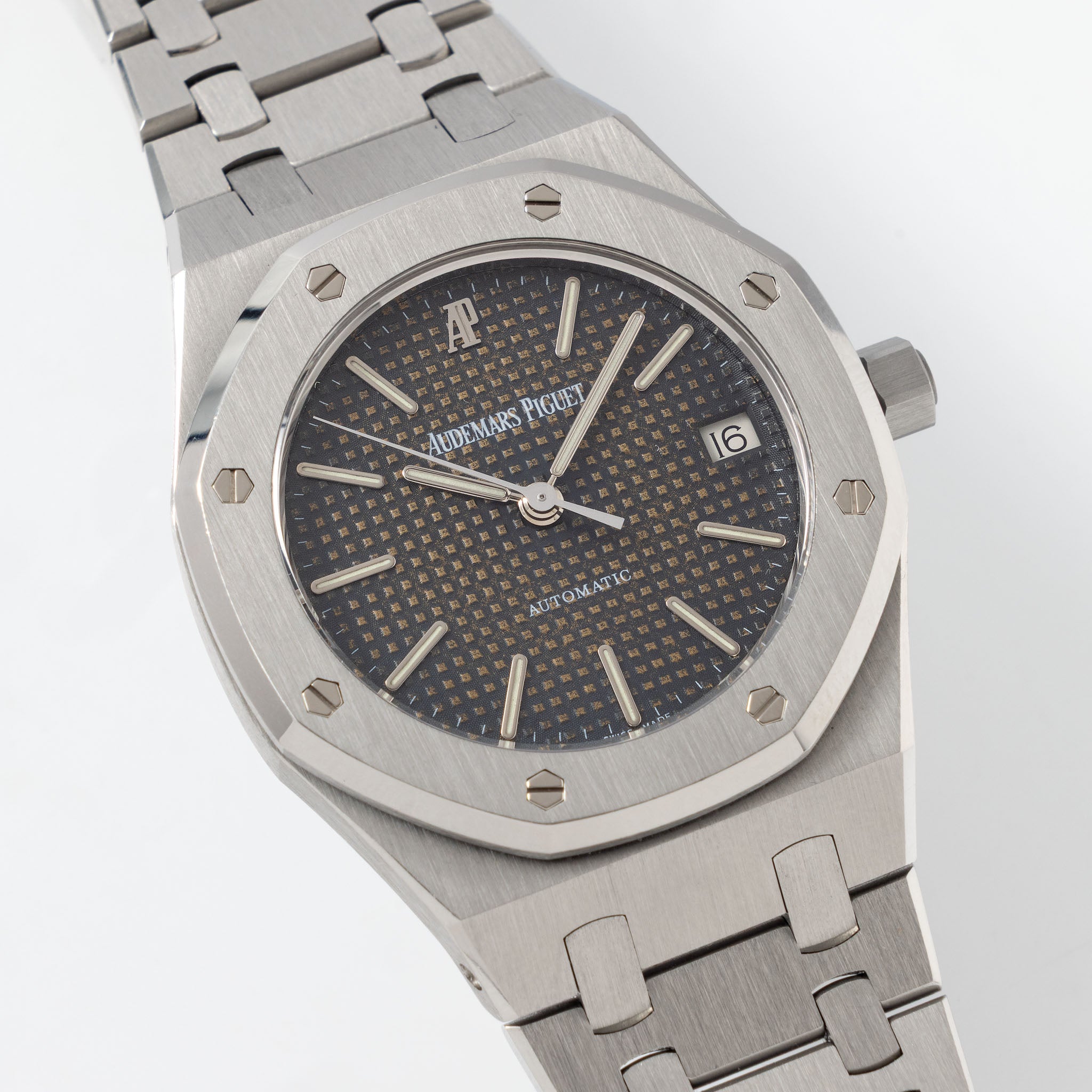 Audemars Piguet Royal-Oak 14790ST Tropical MK2 Dial with Box Extract of Archives and Service Papers