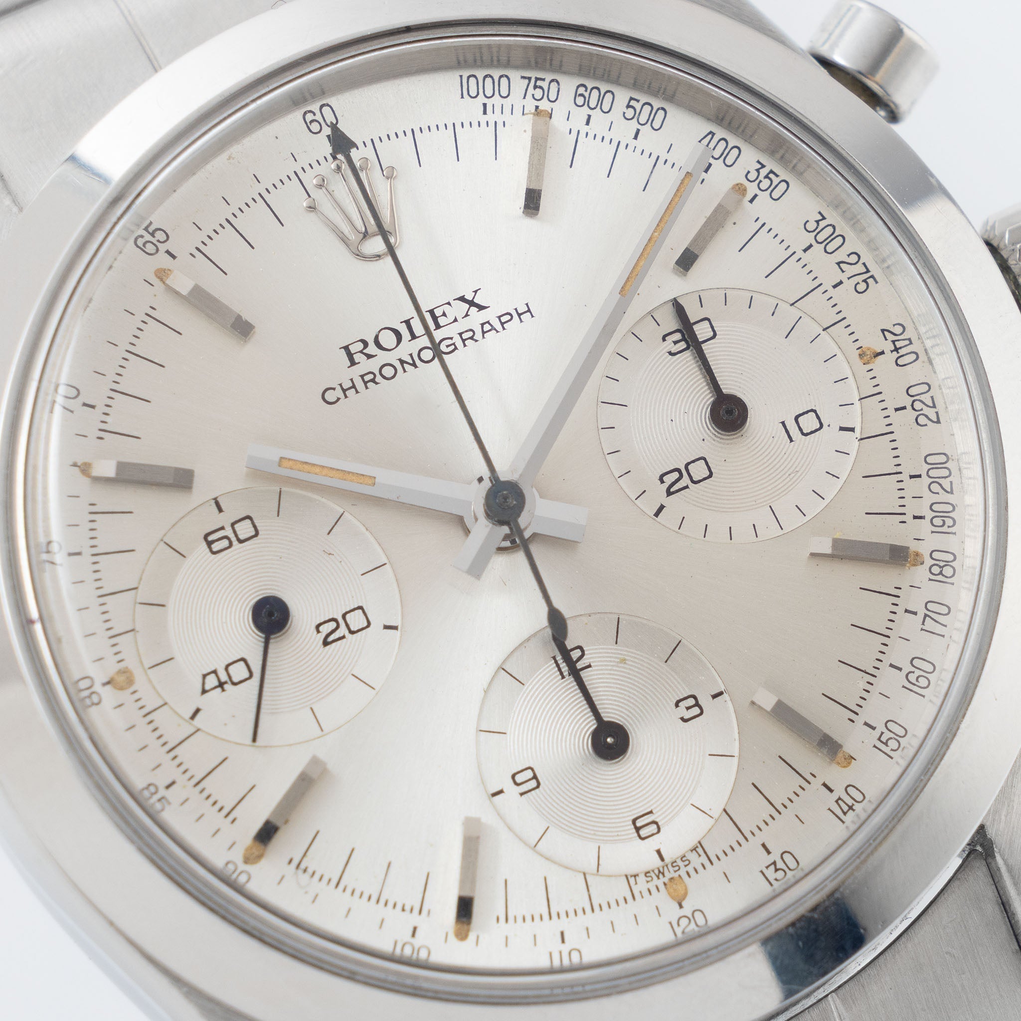 Rolex Chronograph "Pre-Daytona" 6238 Silver Dial