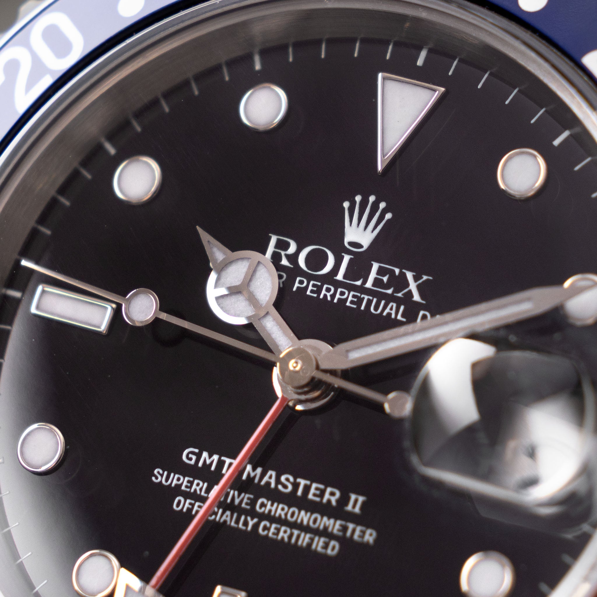 Rolex Gmt-Master II 16710 Swiss Only Dial Box and Paper set Pepsi Insert