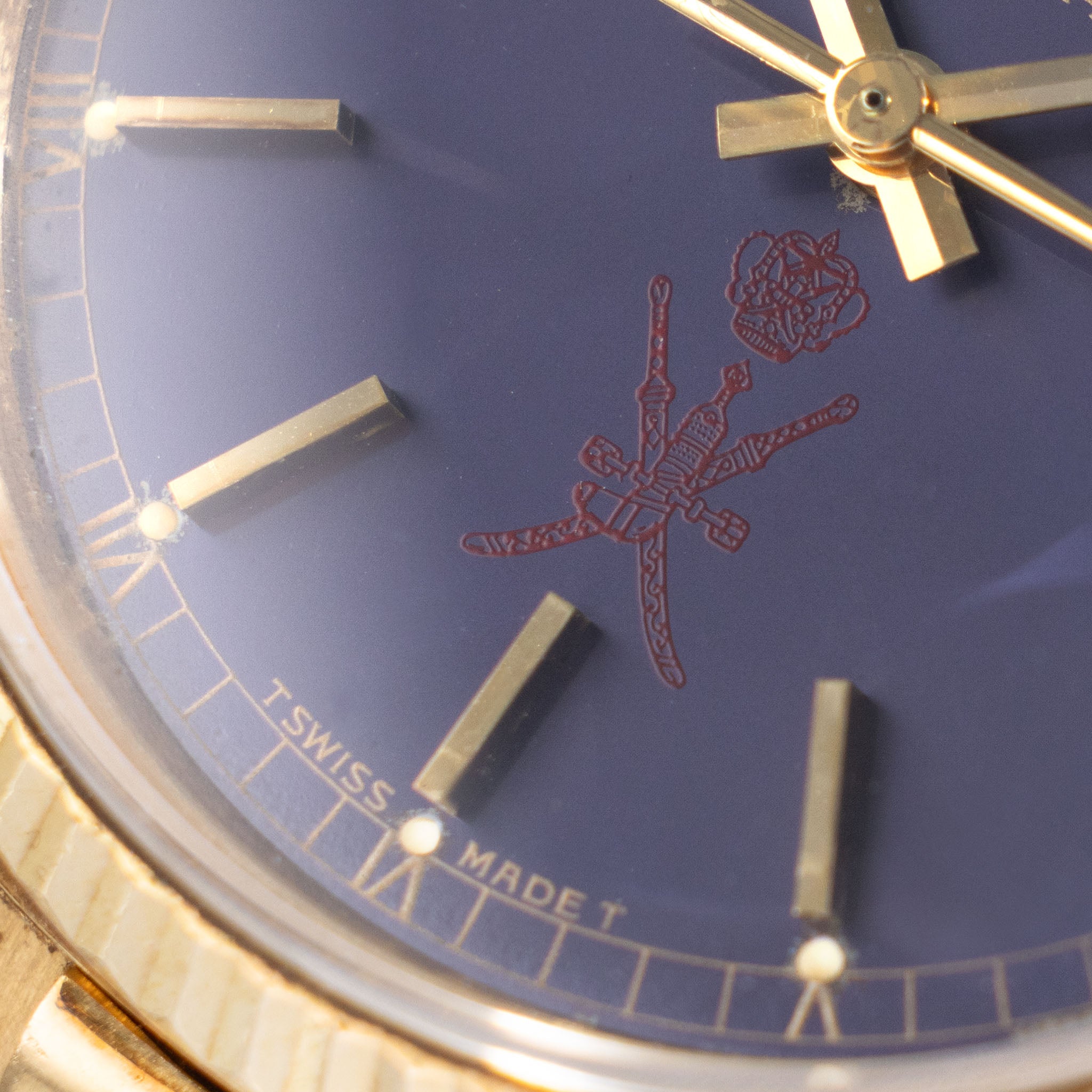 Rolex Day-Date 18038 Purple Khanjar dial from original owner’s family with Provenance