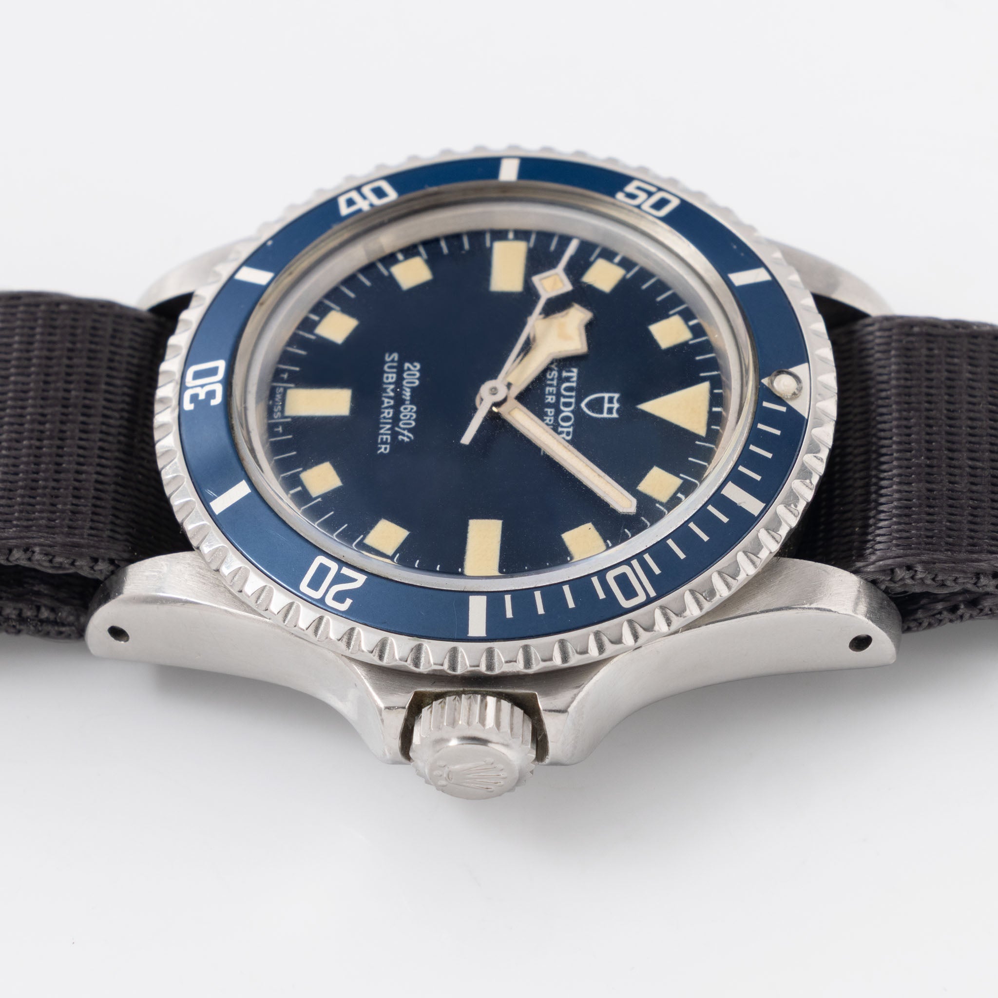 Tudor Submariner MN 76 Snowflake Blue Dial Marine Nationale ref. 9401/0