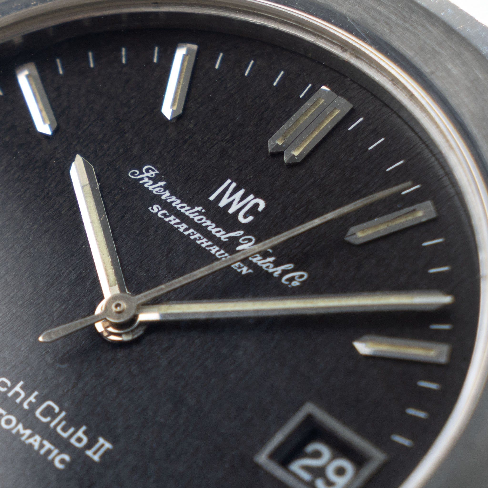 IWC Yacht club II Jumbo Automatic Black dial ref 3212