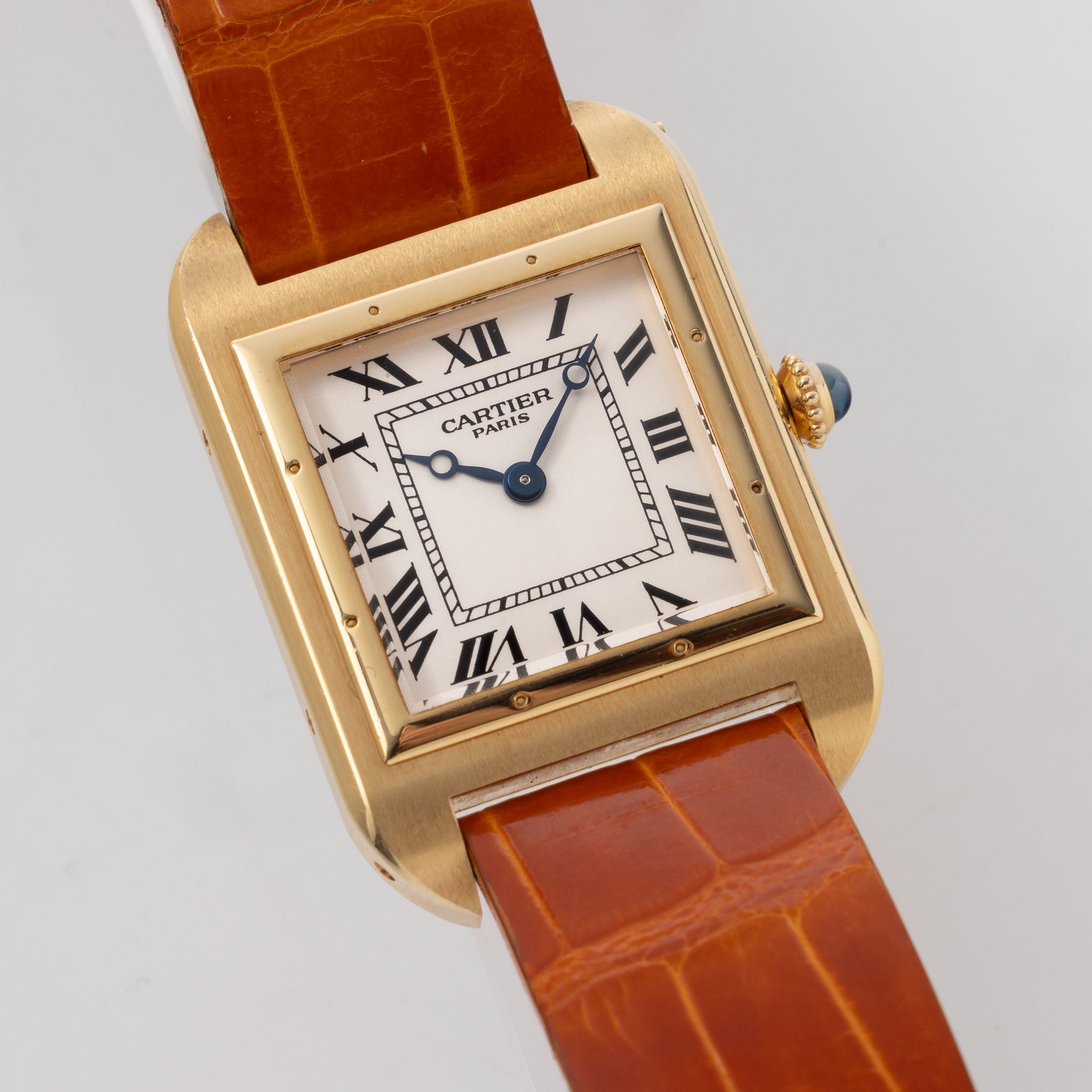 Cartier Santos Dumont 1913 Limited edition CPCP ref 2697 in 18 yellow gold Paris dial