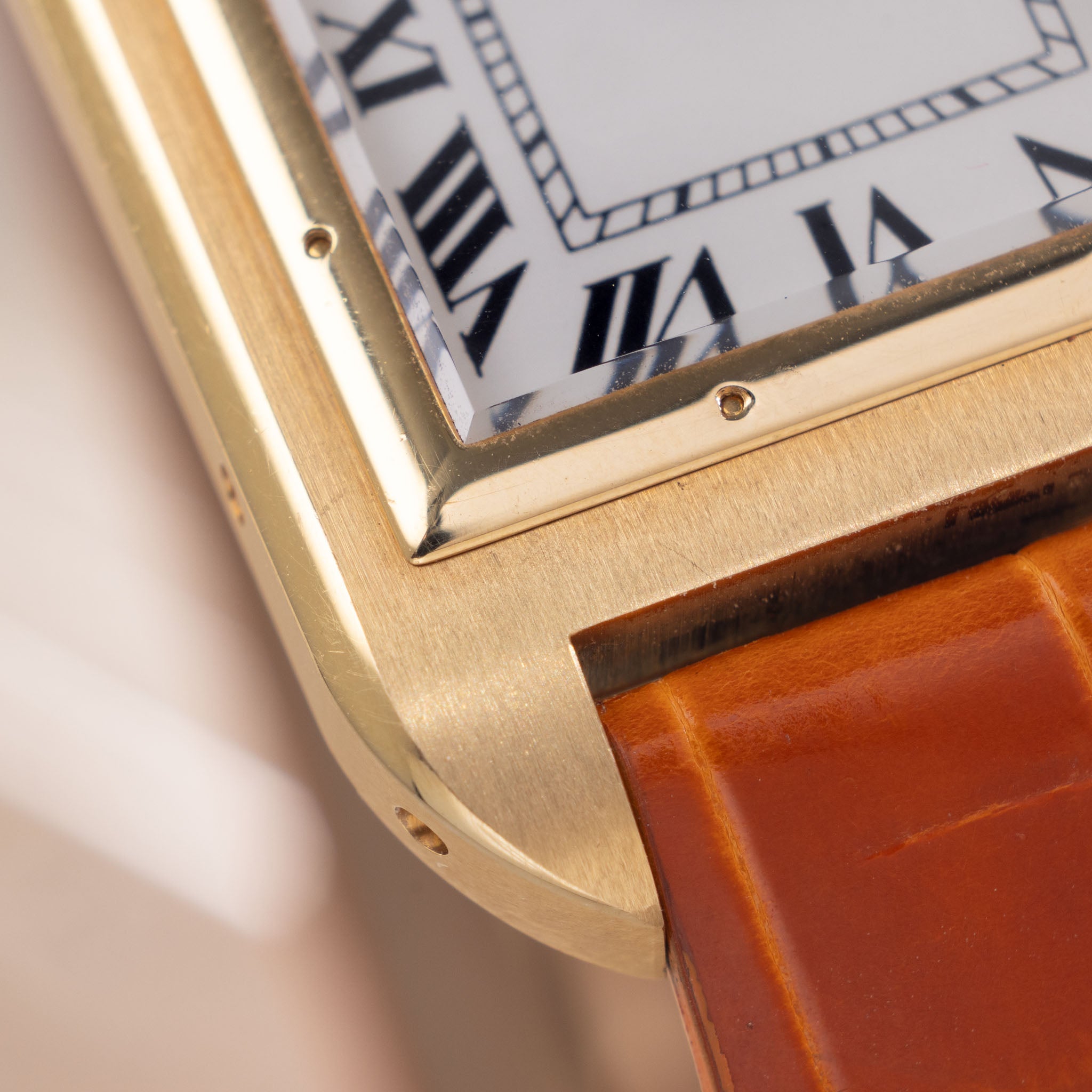 Cartier Santos Dumont 1913 Limited edition CPCP ref 2697 in 18 yellow gold Paris dial