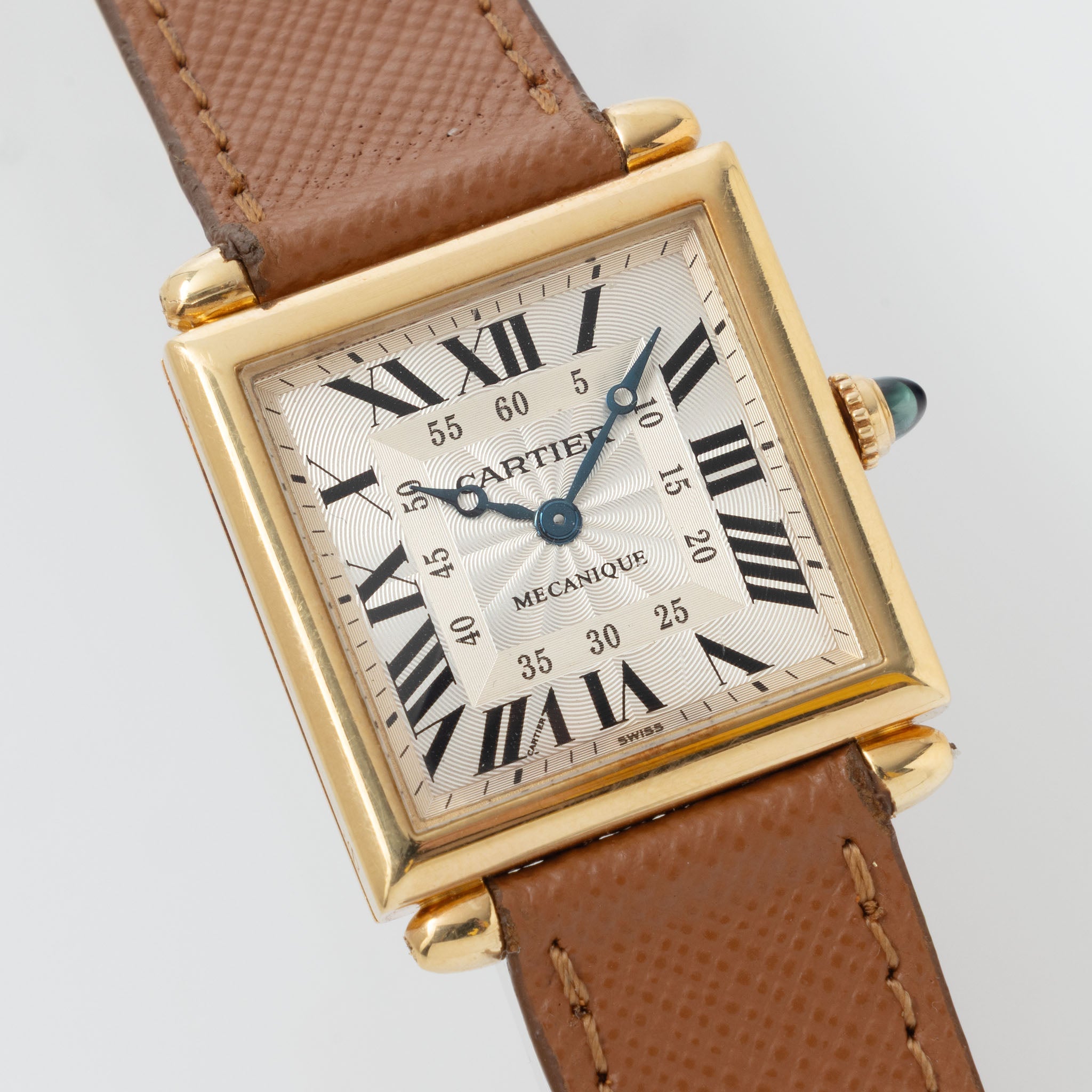 Cartier Tank Obus CPCP in 18 k yellow gold ref 2380