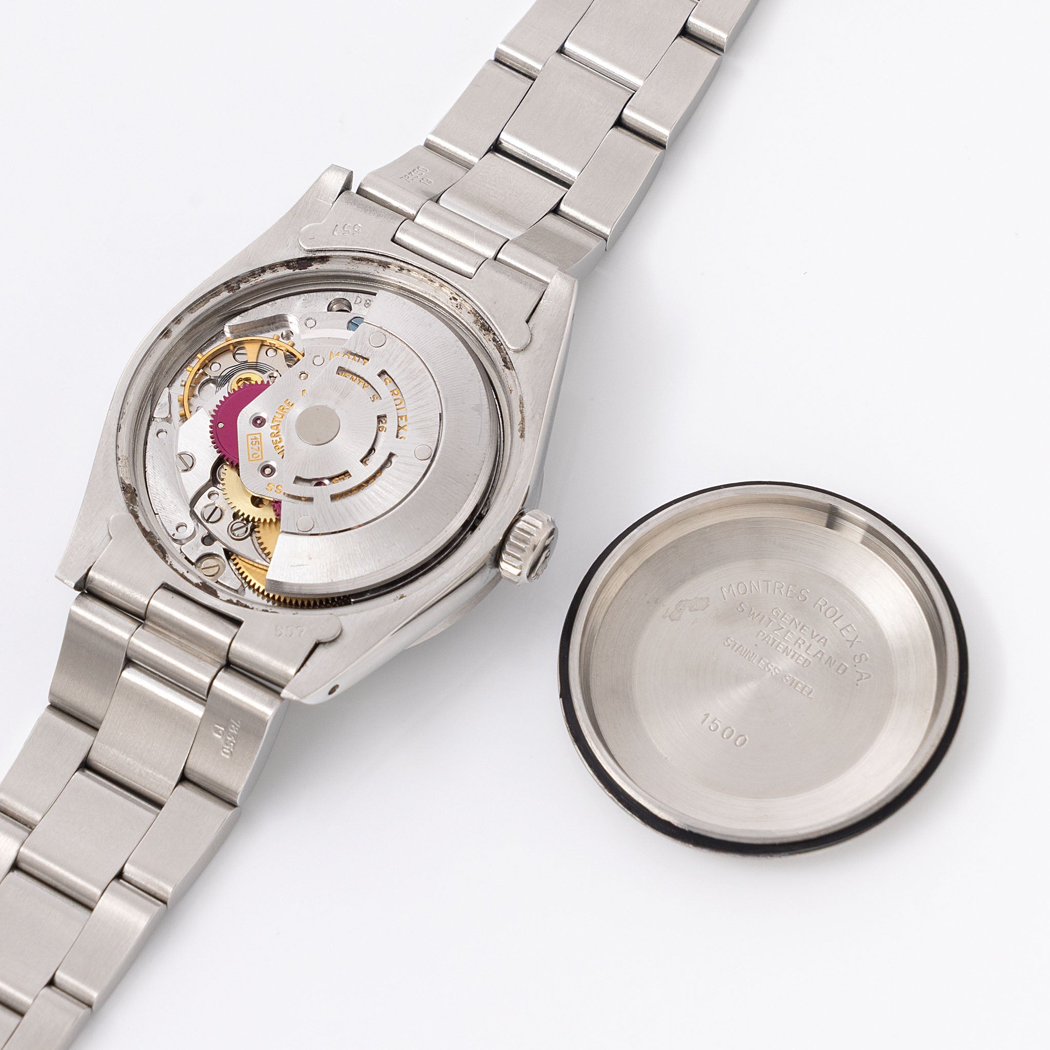 Rolex Oyster-Perpetual Date 1501 Blue Explosion