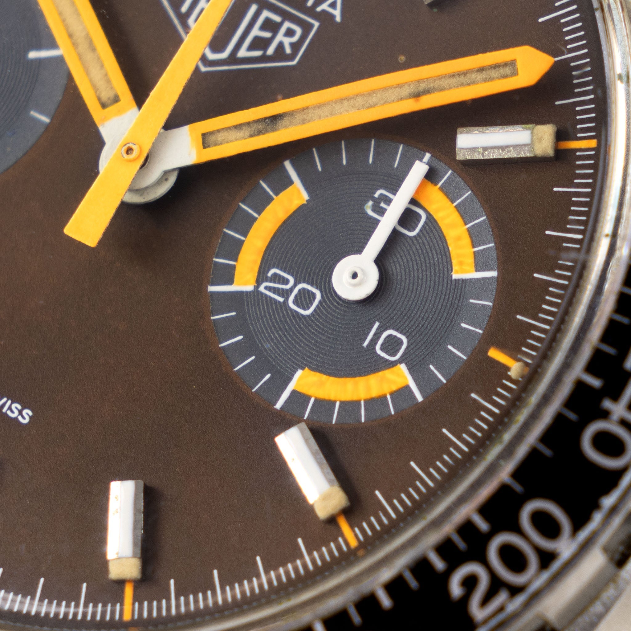 Heuer Autavia Chronograph Tropical Brown Dial ref. 73363