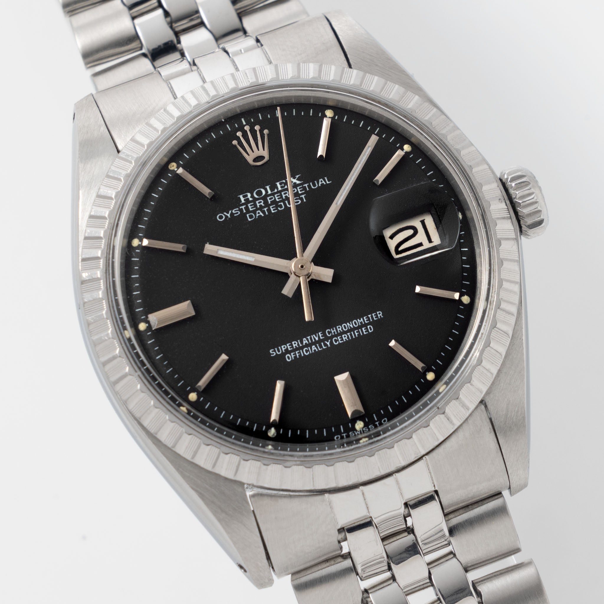Rolex Datejust 1603 Black Sigma Dial