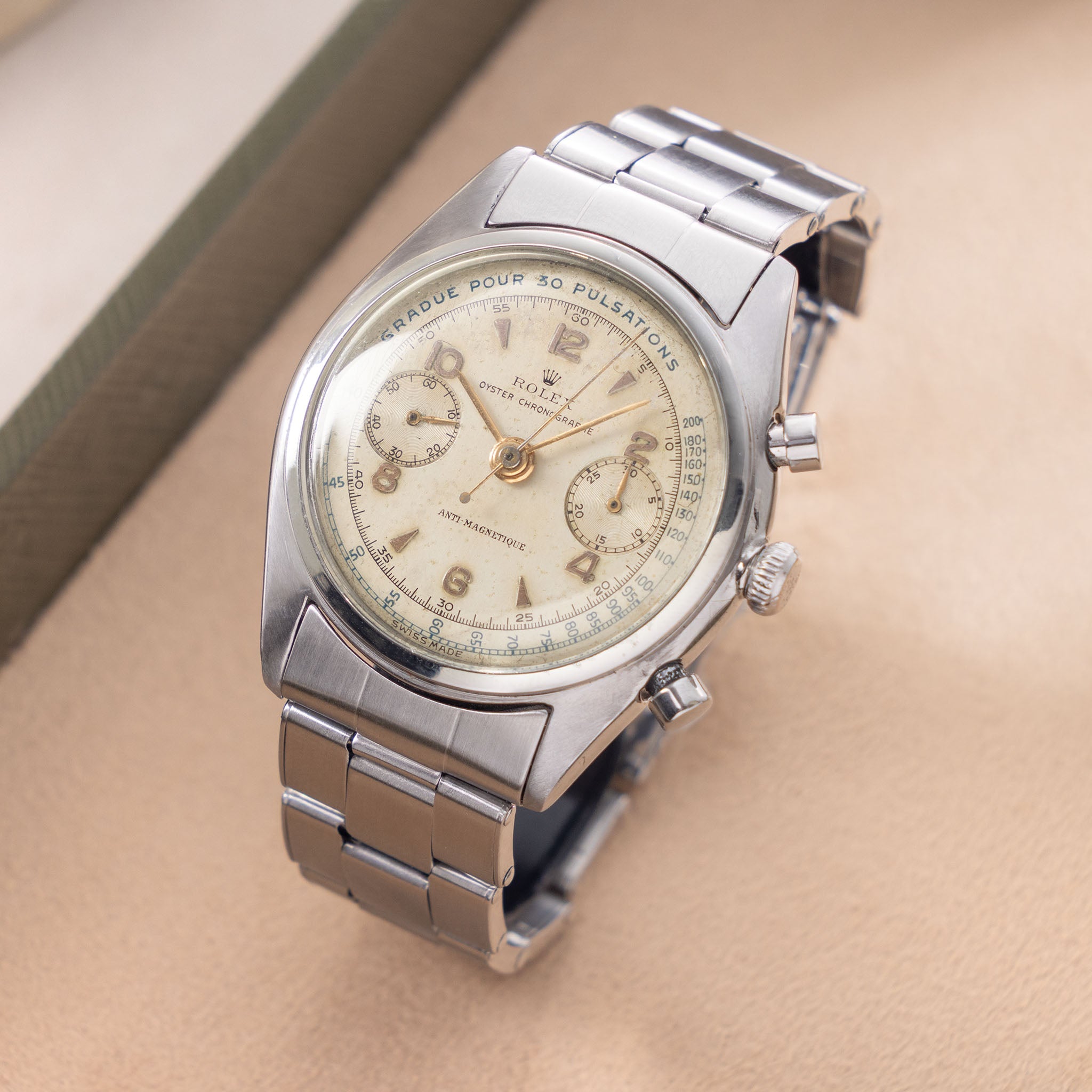 Rolex Chronograph ref. 4500 Pulsations Dial