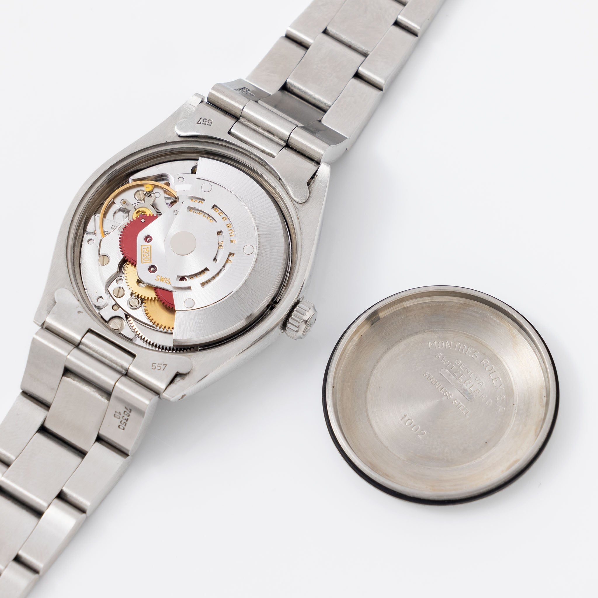 Rolex Air-King 5500 Silver ADWOC Logo Dial