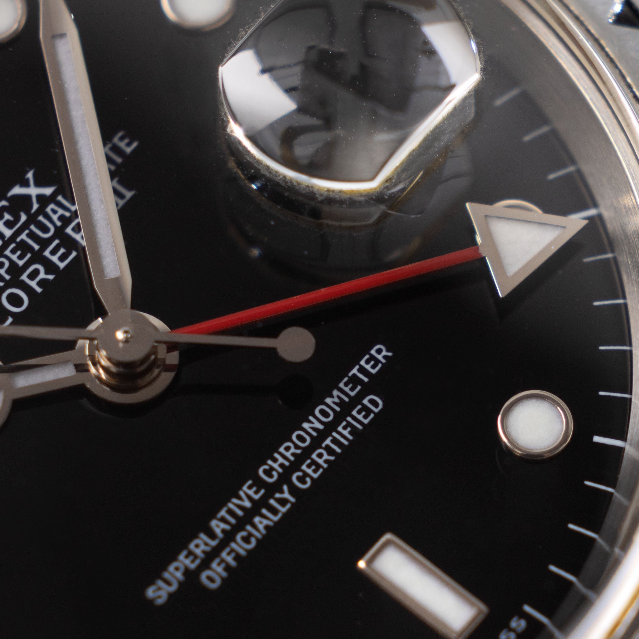 Rolex Explorer II 16570 Black Swiss Only Dial with Original Punched Paper