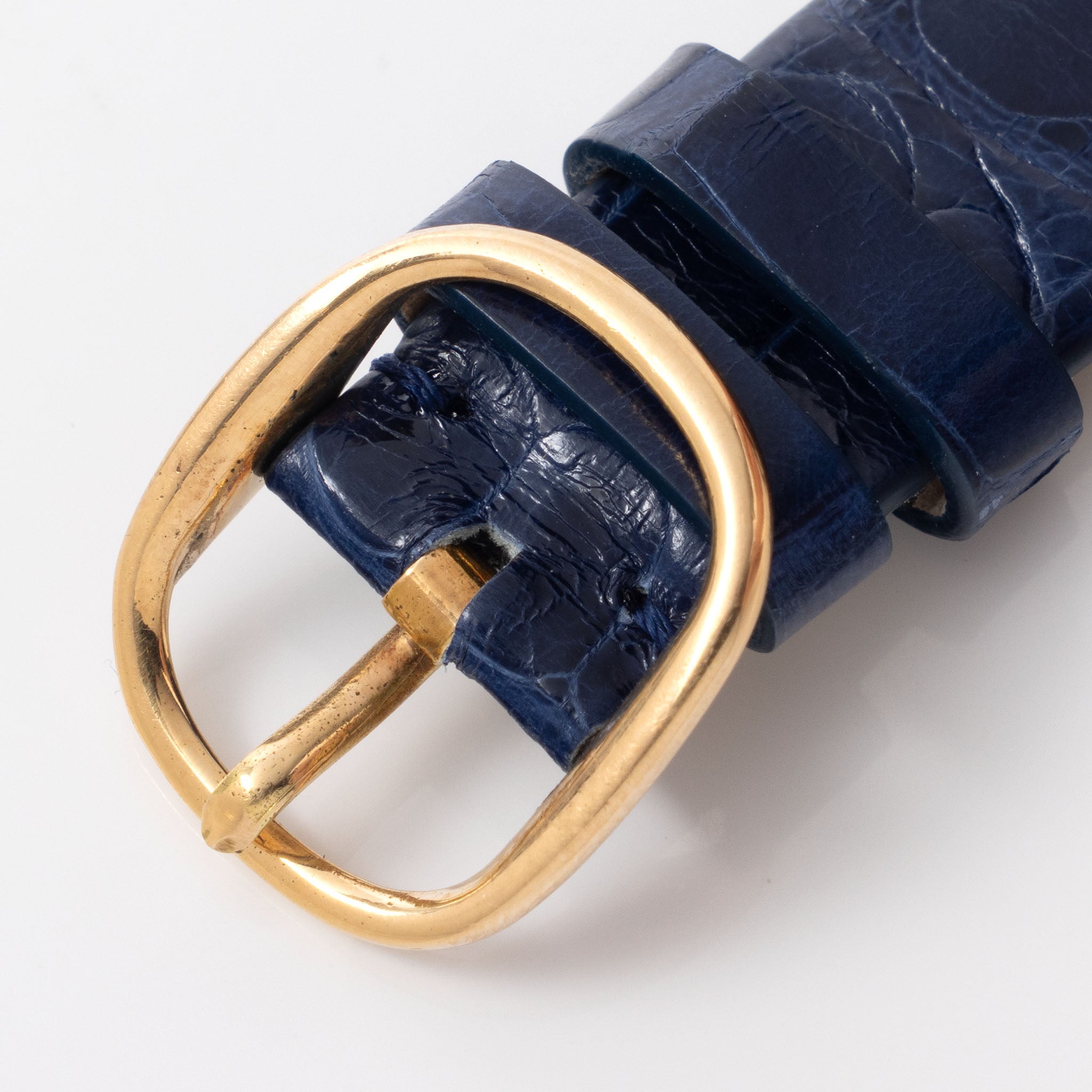 Patek Philippe Golden Ellipse Blue Jeans Dial Ref. 3534-2 in 18k Yellow Gold