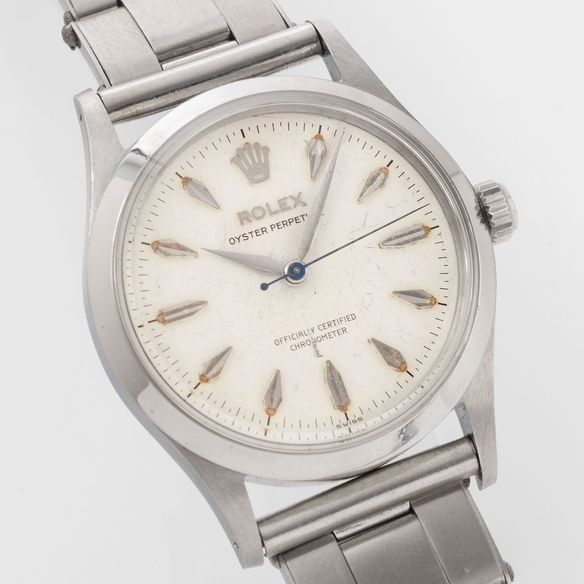 Rolex Oyster Perpetual Swiss only OCC Cream dial ref 6532