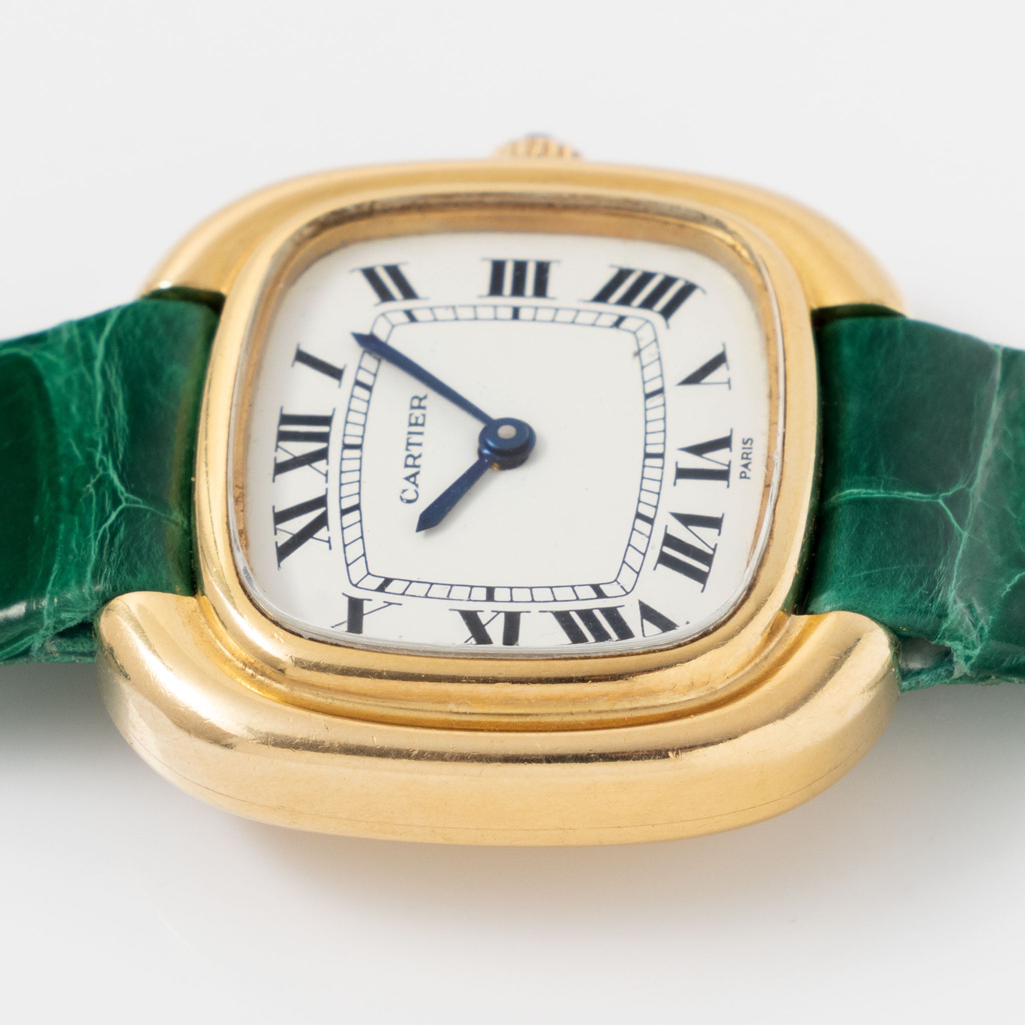 Cartier Gondole in 18 k yellow gold Paris dial ref 78085
