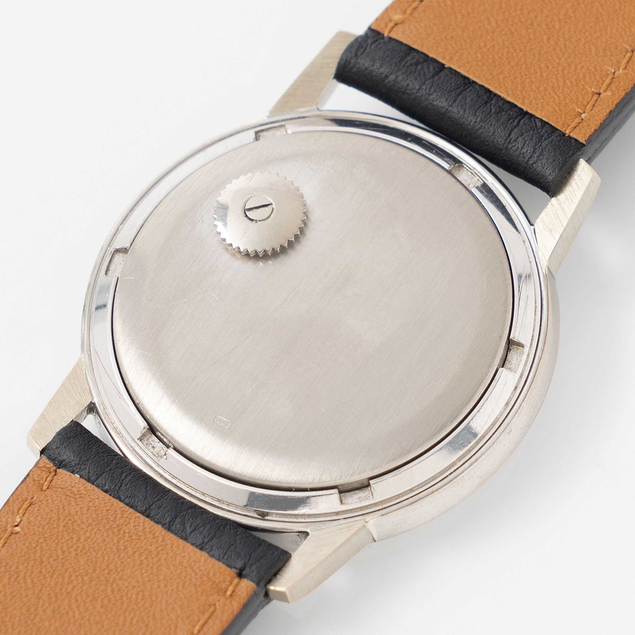 Patek Philippe Calatrava 3569G Hammered Dial in 18k White Gold Back Winder