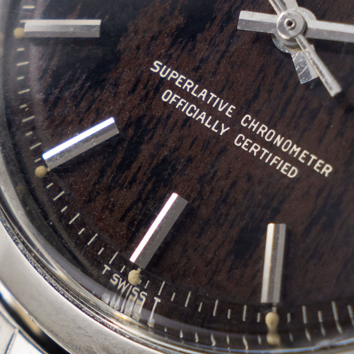 Rolex Datejust 1600 Tropical Gilt Dial with Wood Effect