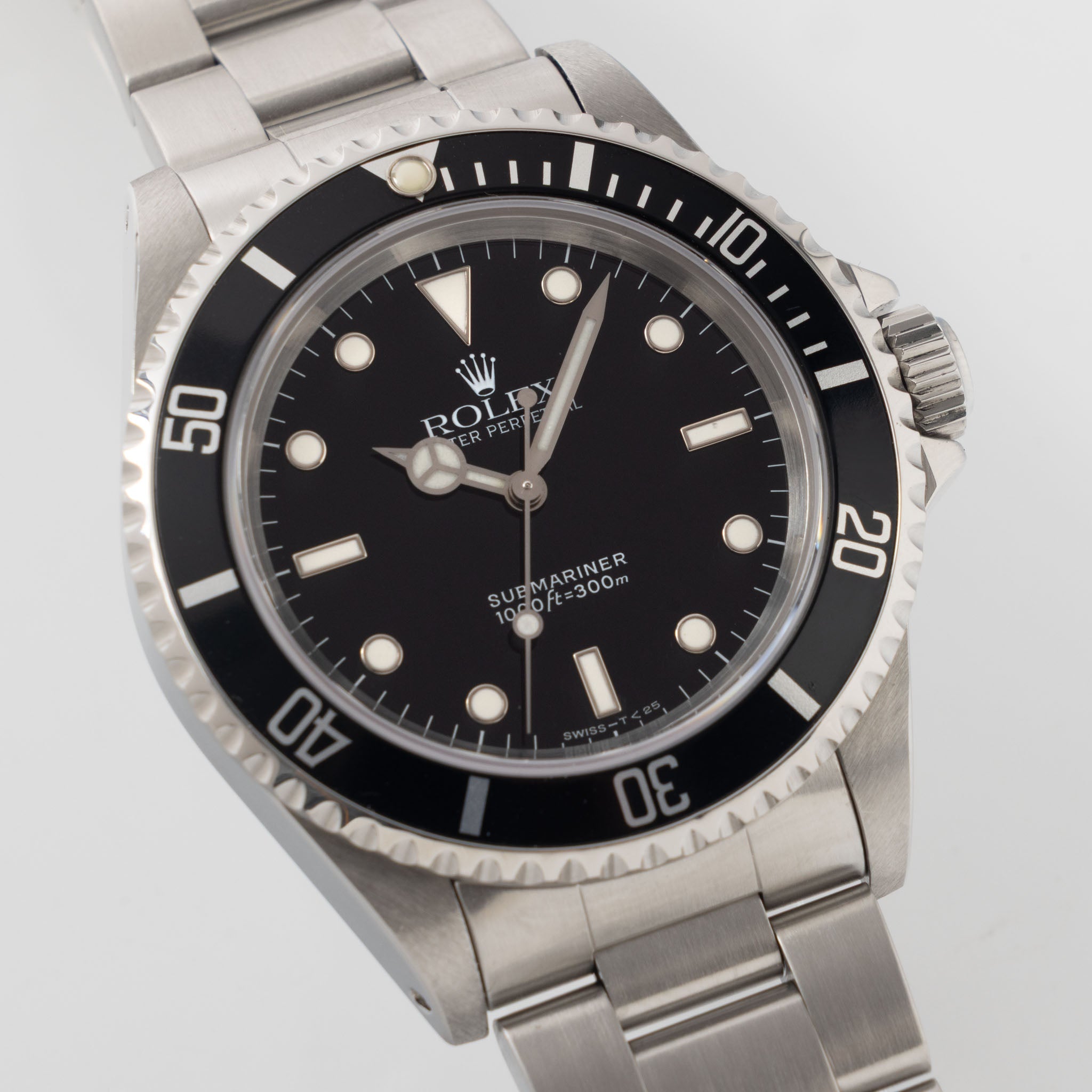 Rolex Submariner 14060 Tritium Dial Box and Paper Set