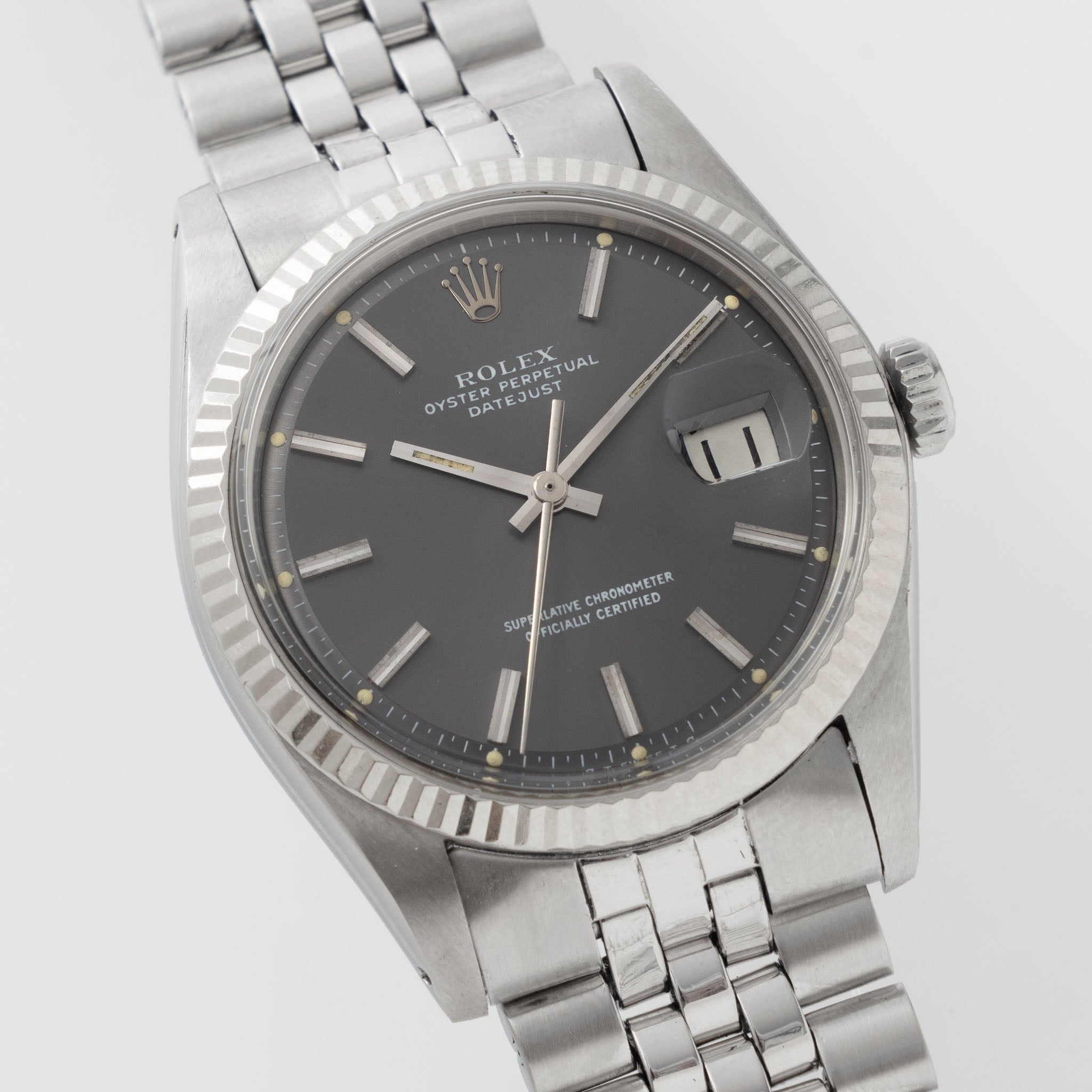Rolex Datejust 1601 Grey Sigma Dial