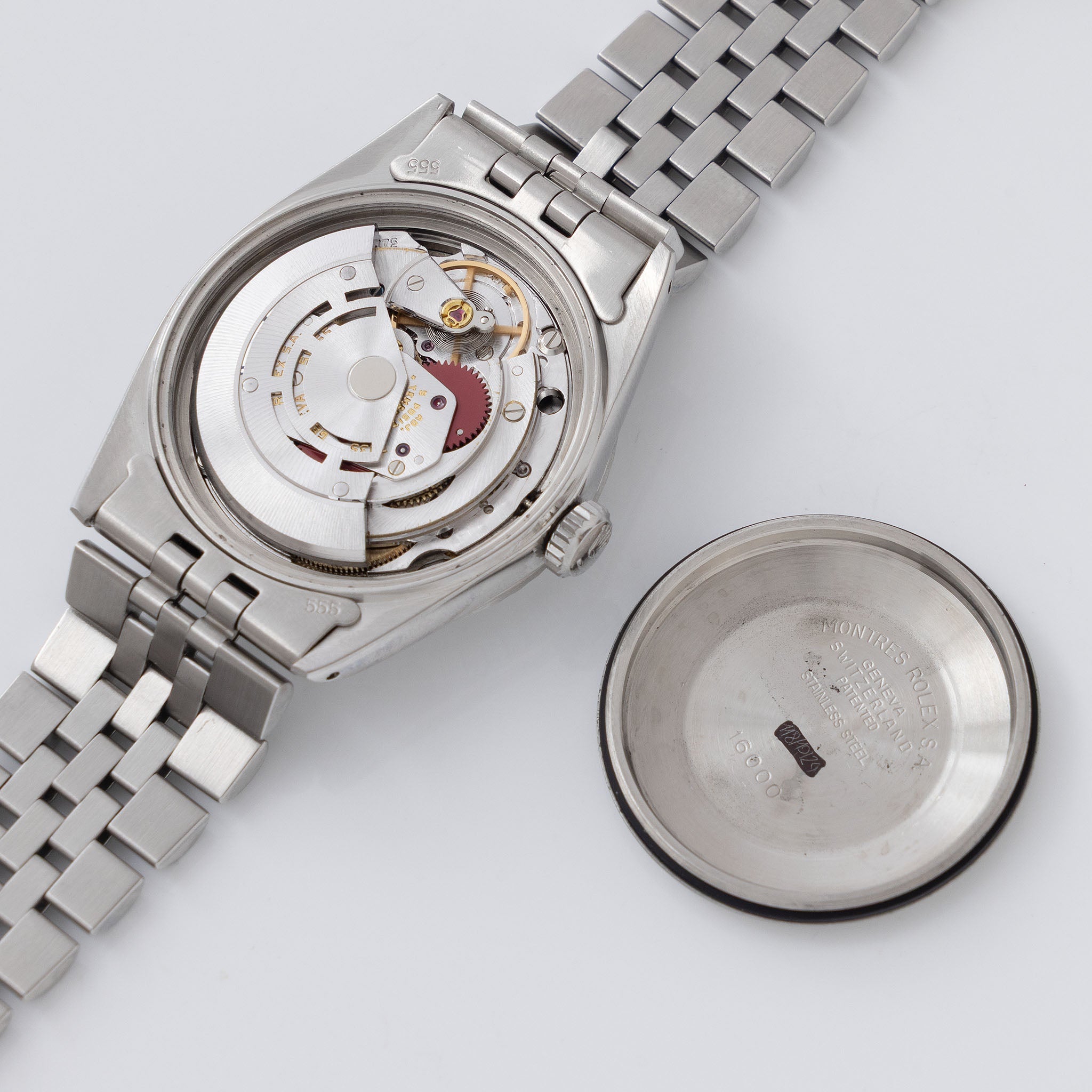 Rolex Datejust 16030 White Buckley Dial