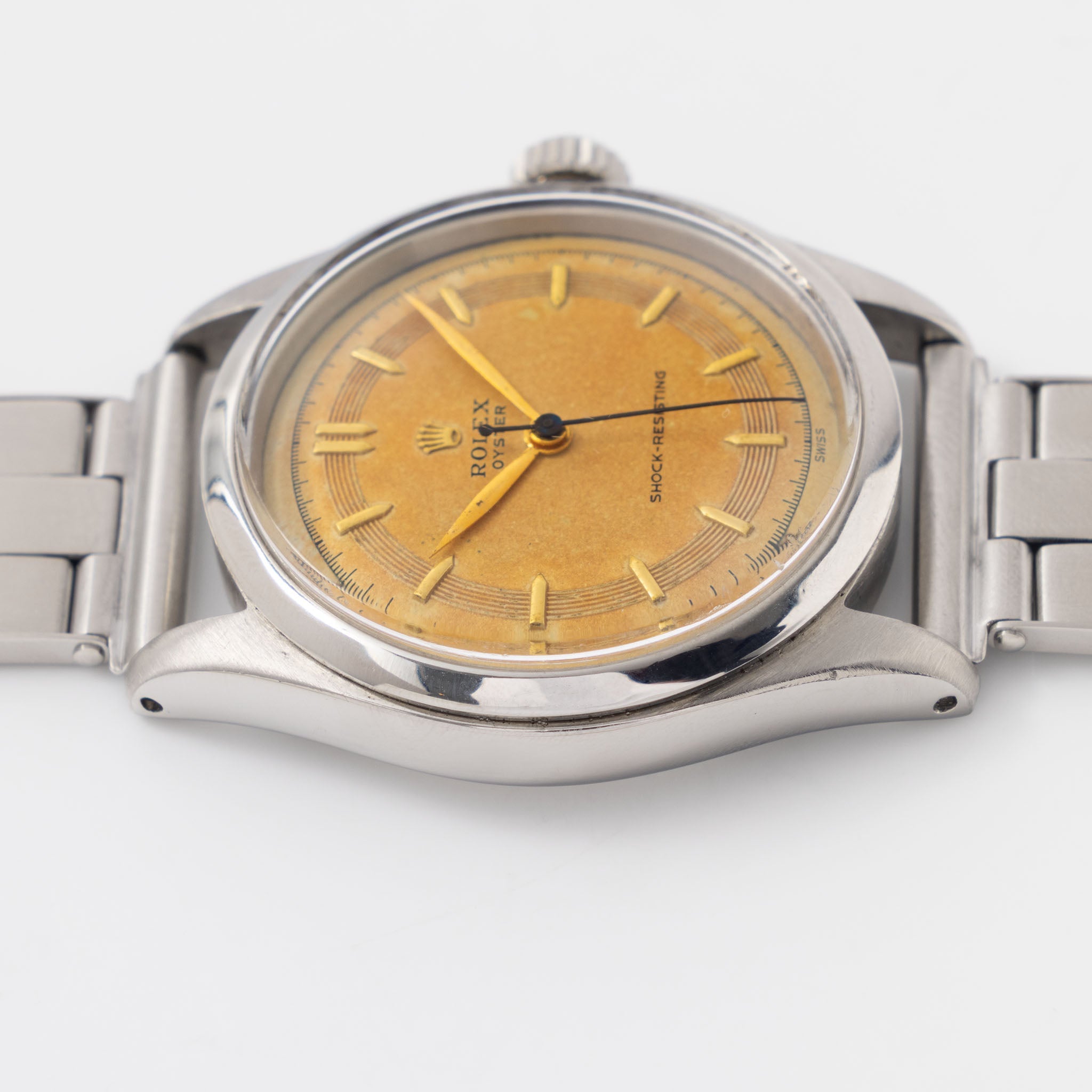 Rolex Oyster 6282 Cream Boiler Gauge Swiss Only Dial