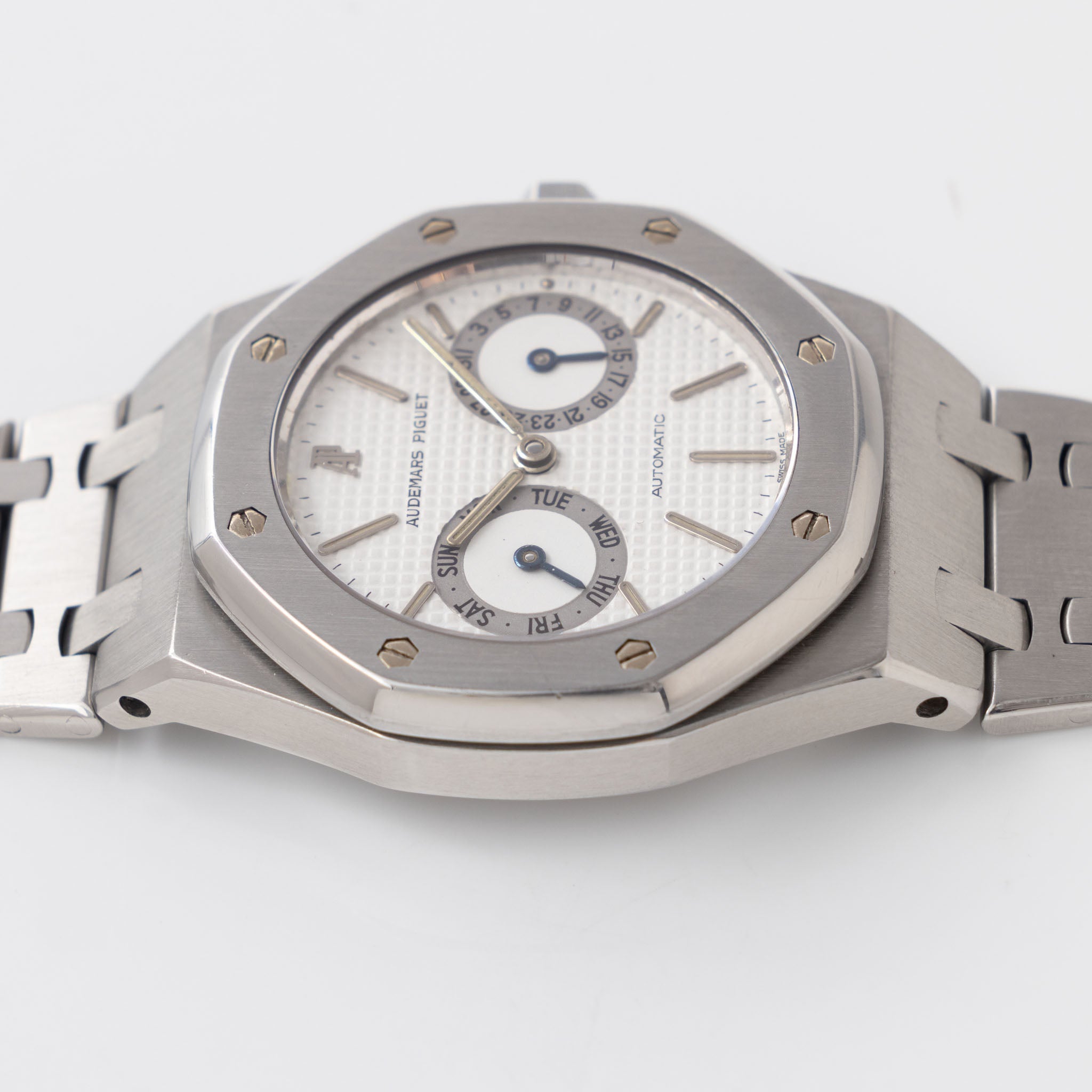 Audemars Piguet Royal Oak 25572ST Day-Date Owl White MK1 Dial