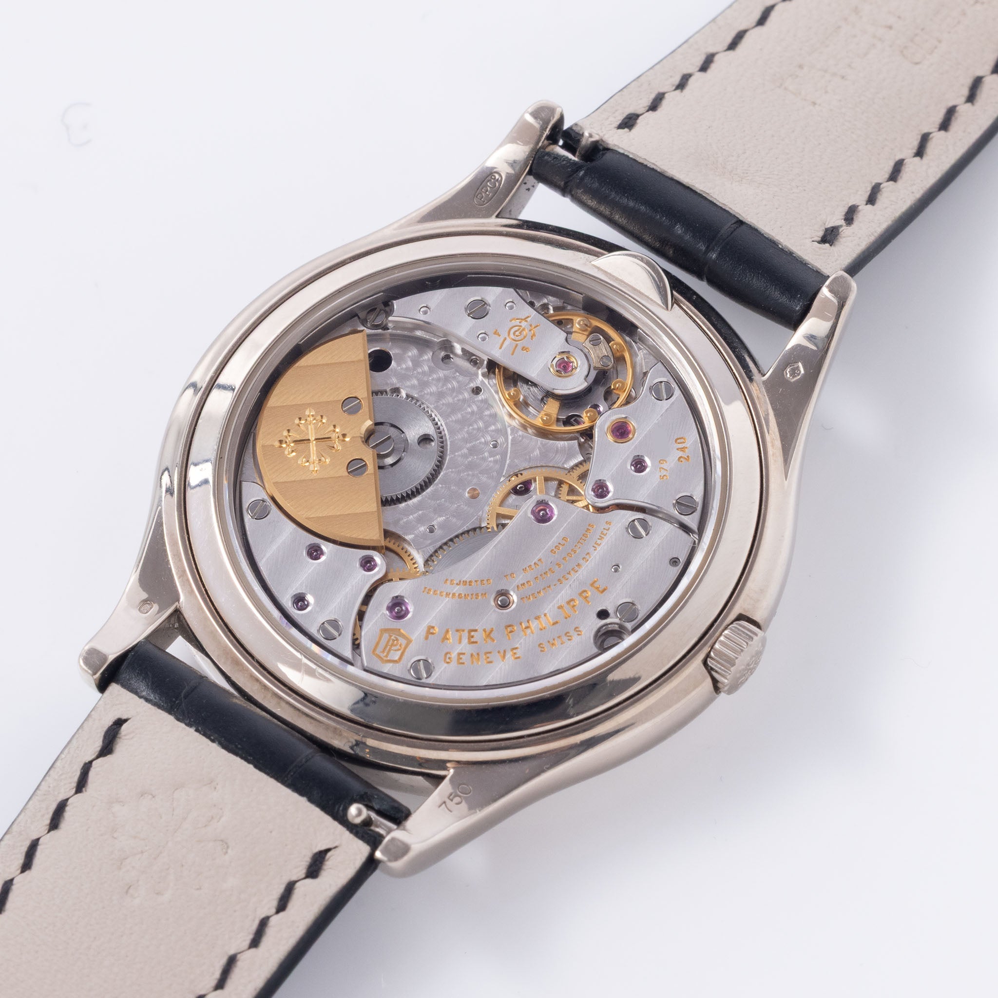 Patek Philippe Perpetual Calendar 5140G in 18k White Gold Opaline dial with Box and Extract of Archives
