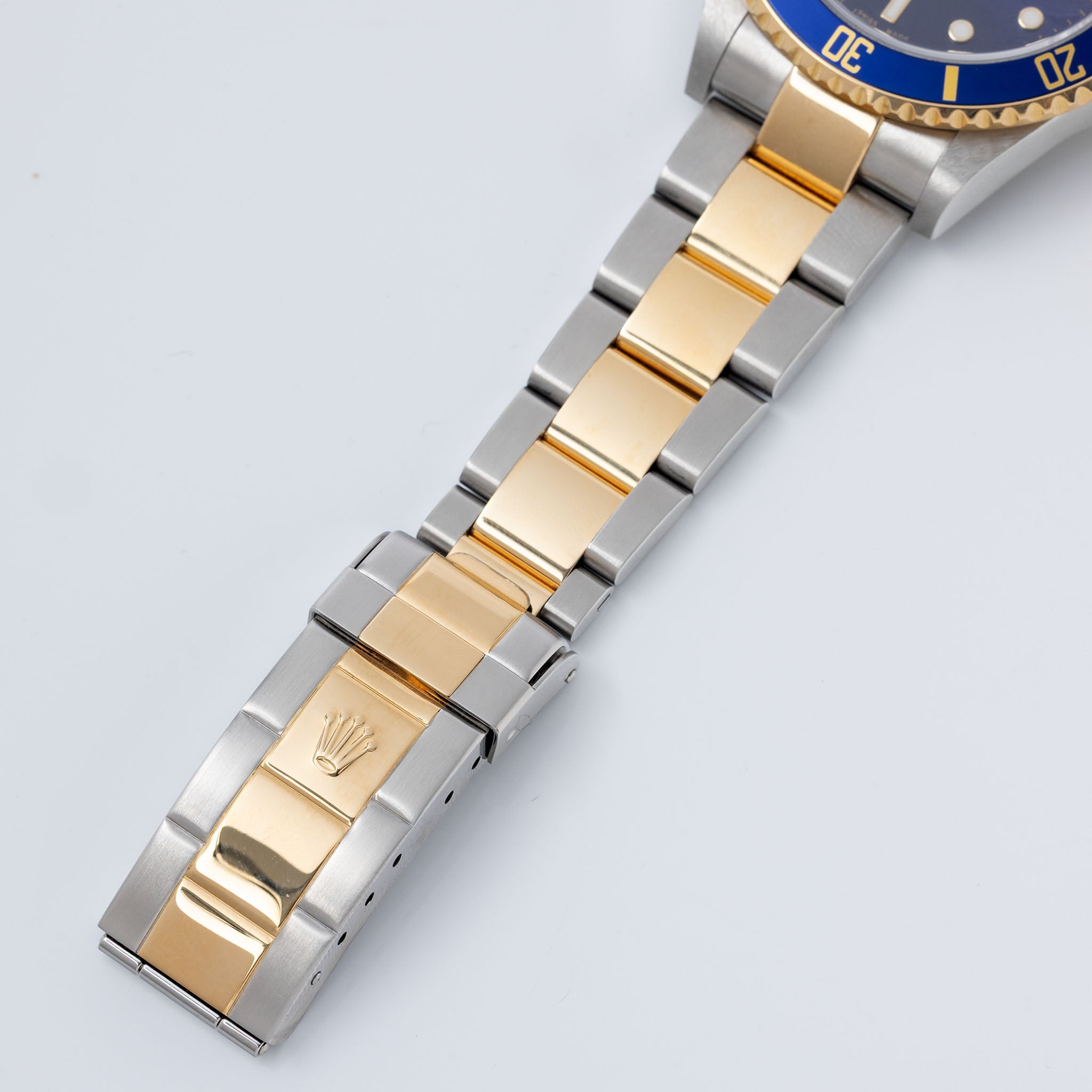 Rolex Submariner 16613 Blue Dial in Steel and Gold