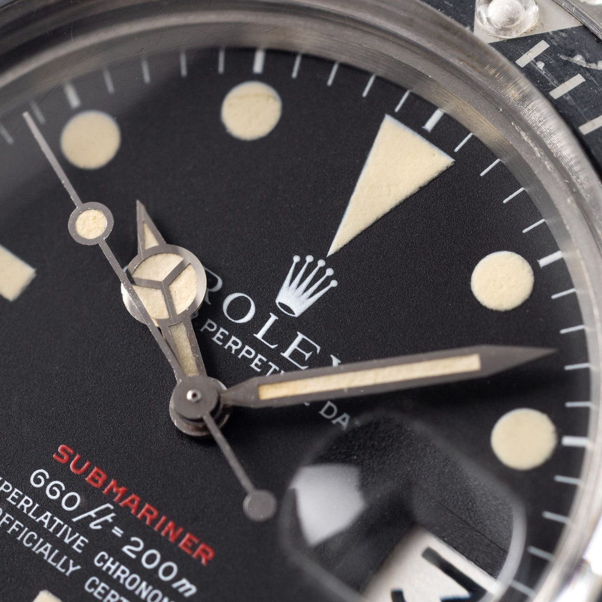 Rolex Submariner mk4 red Dial ref 1680